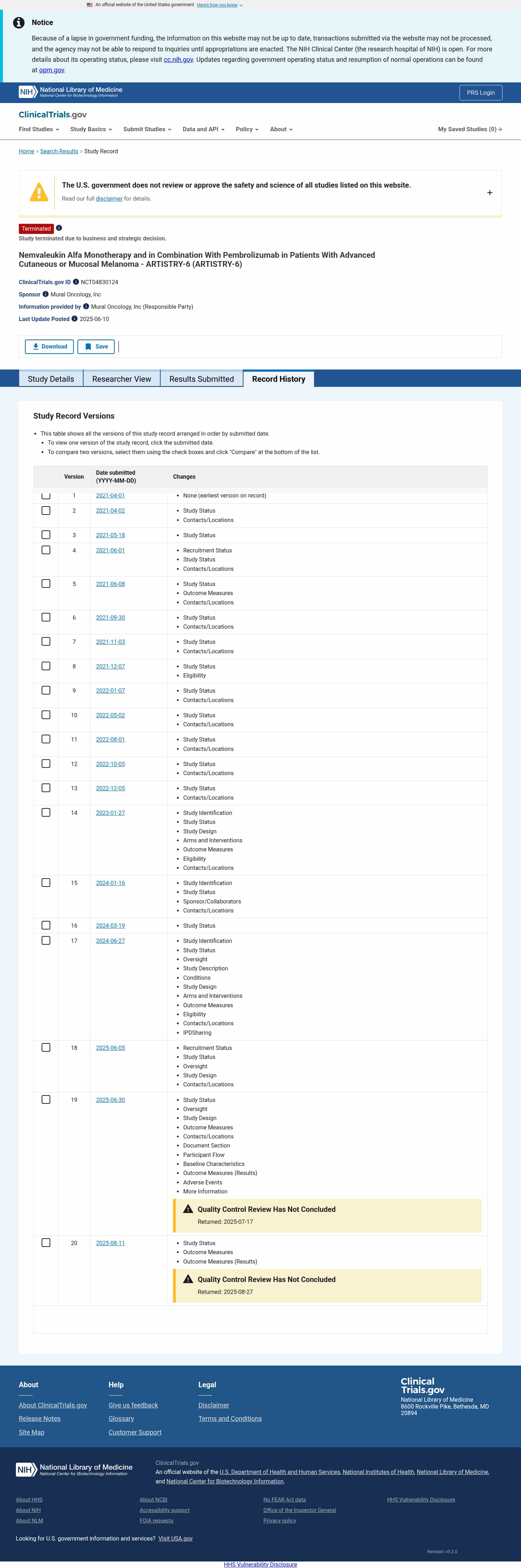 Latest website image capture