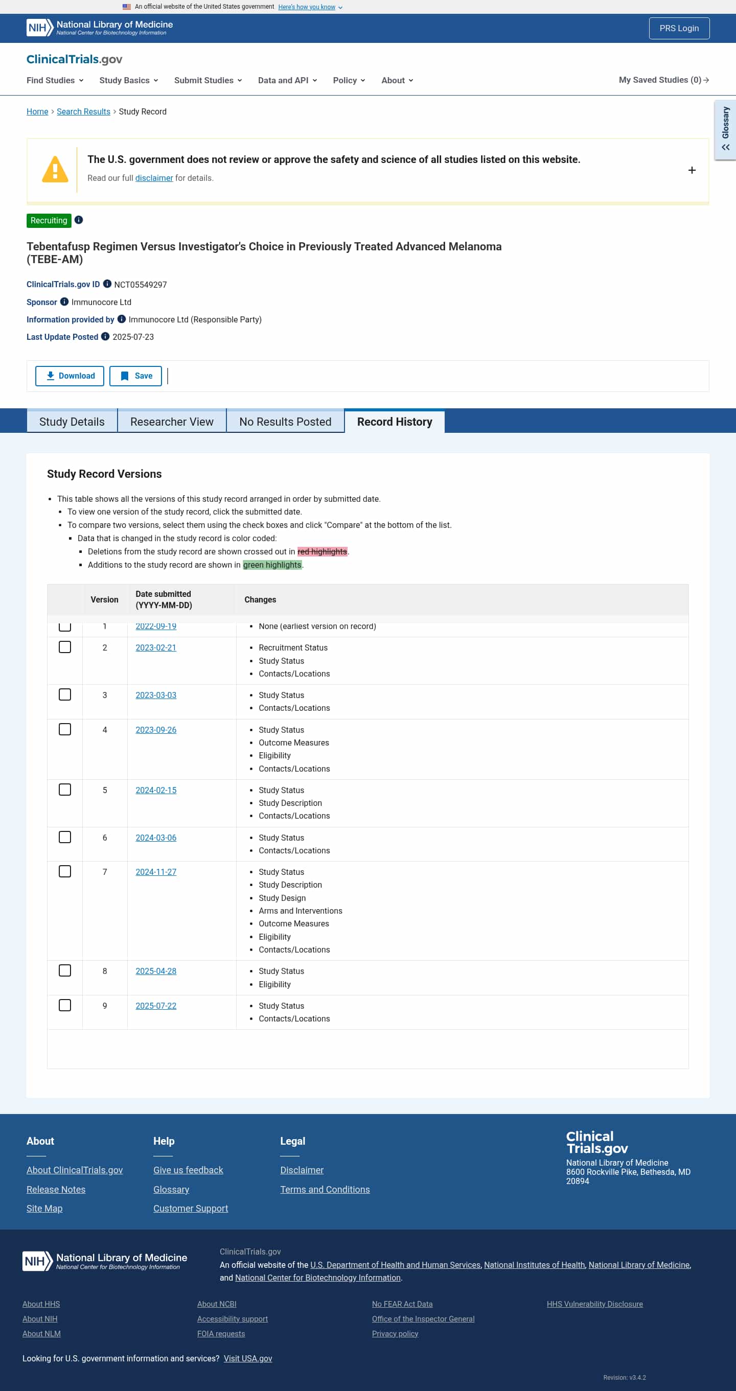 Latest website image capture