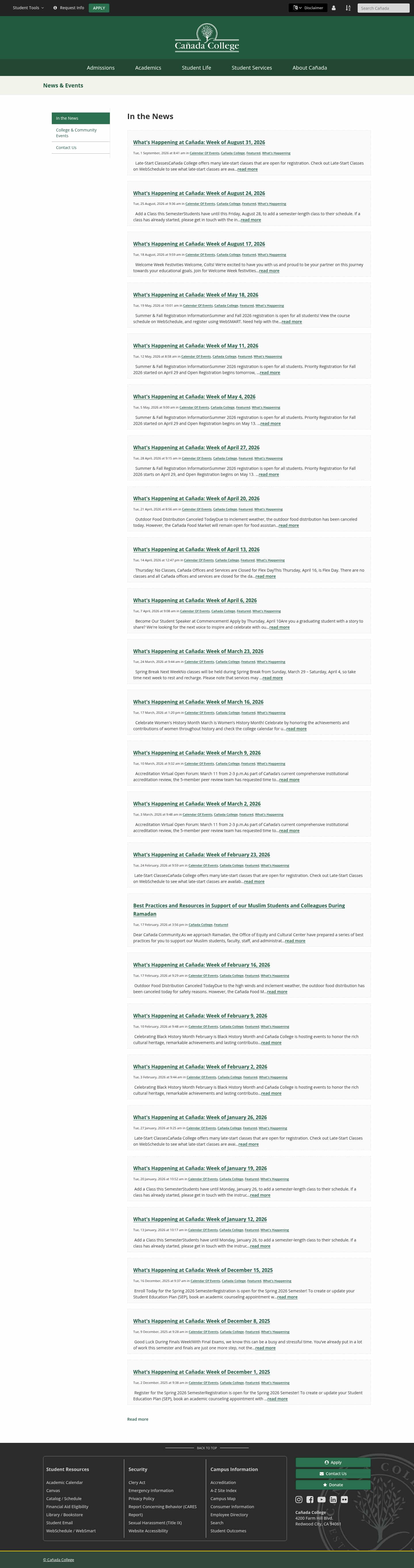 Latest website image capture