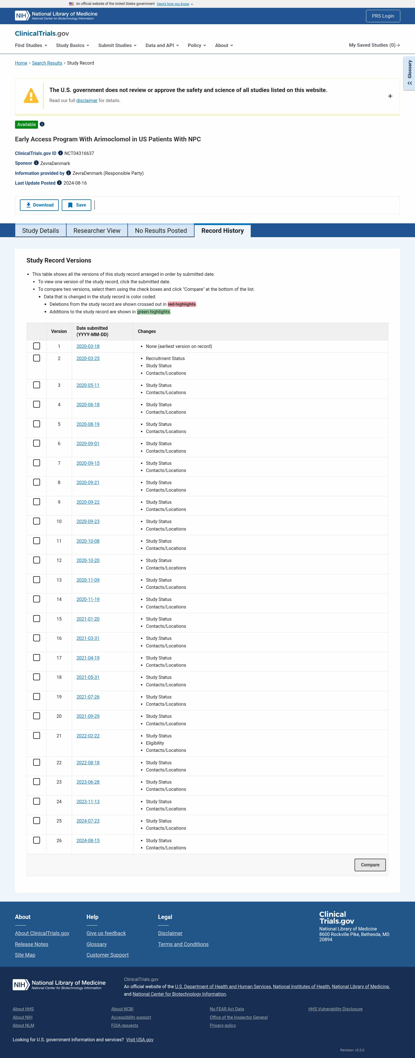 Latest website image capture