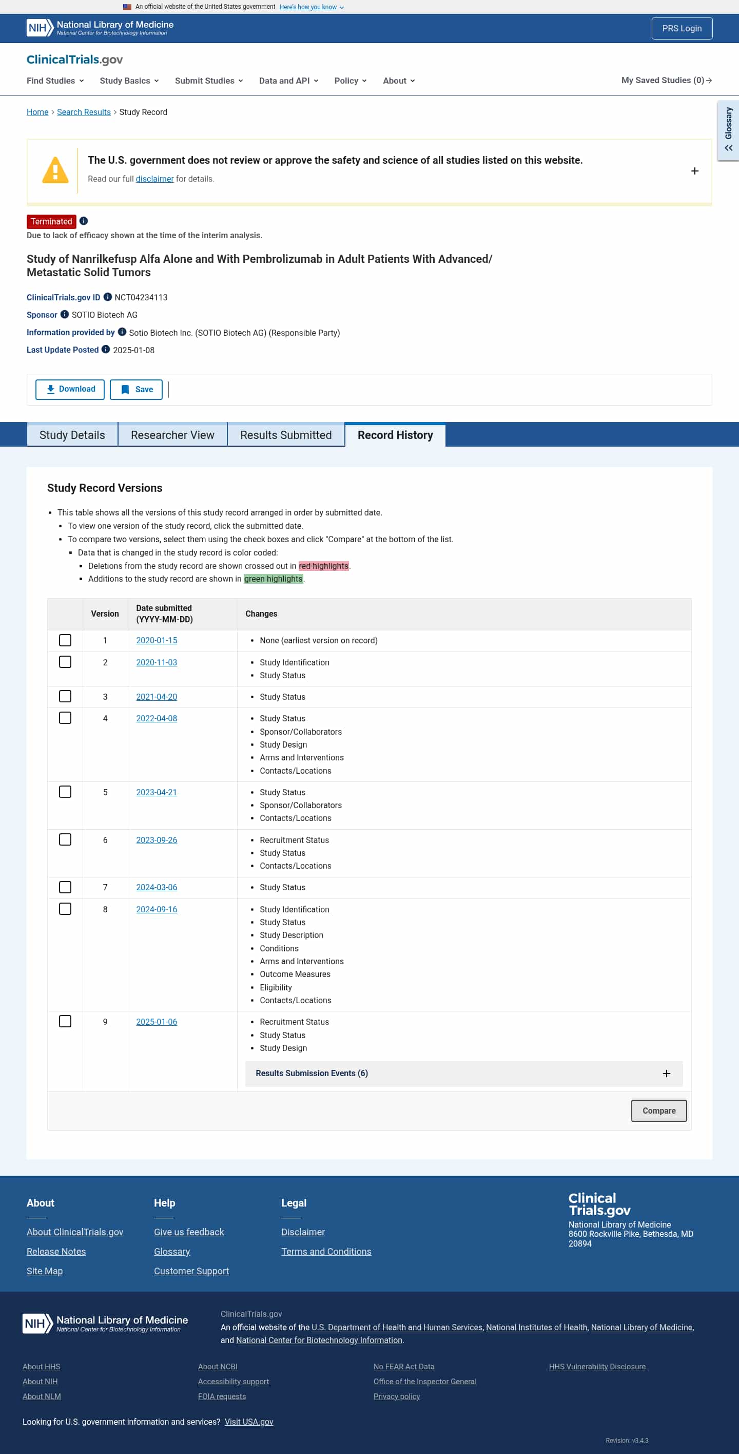 Latest website image capture