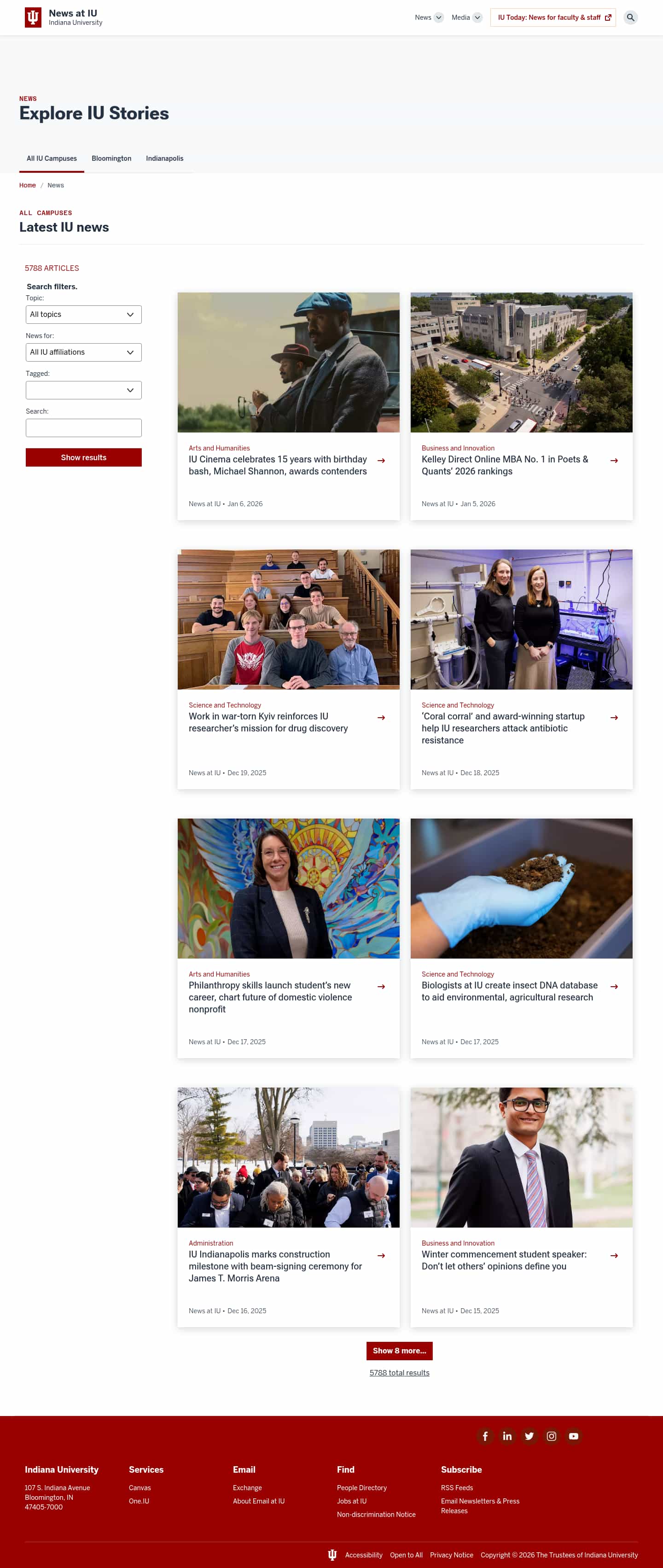 Latest website image capture