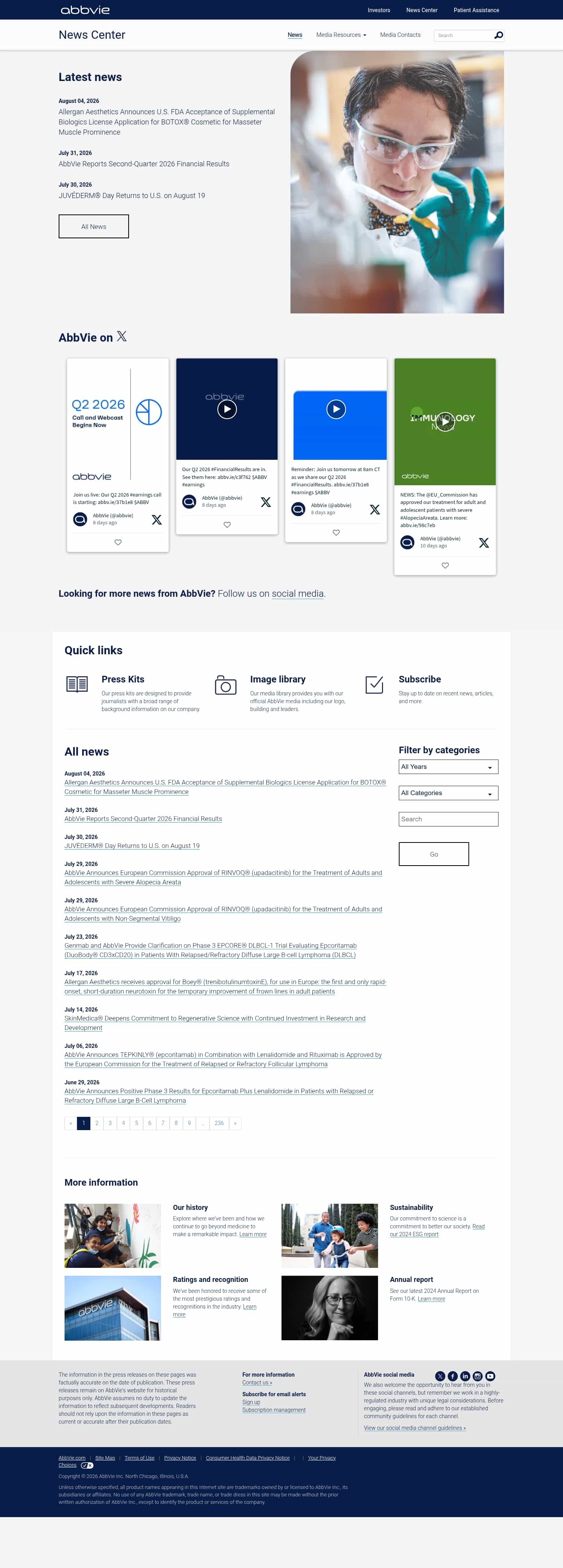 Latest website image capture