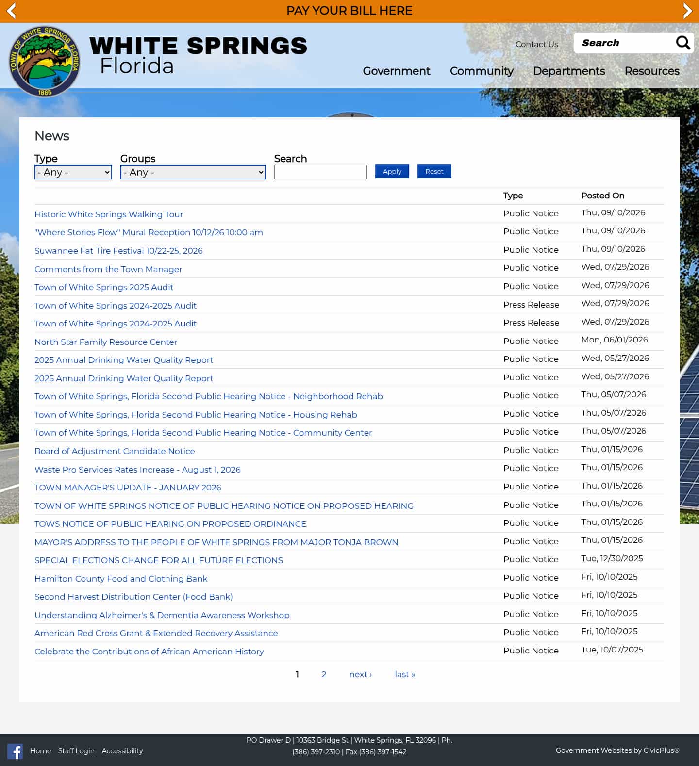 Latest website image capture