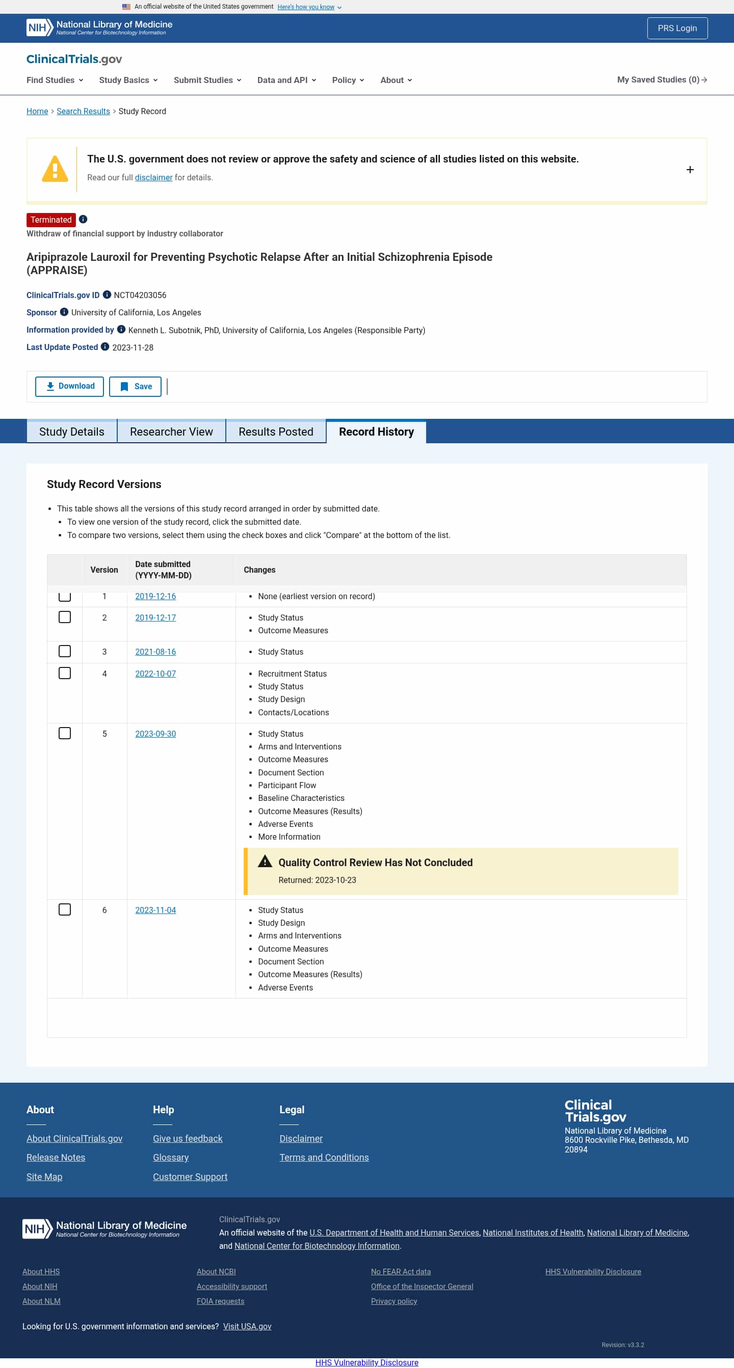 Latest website image capture