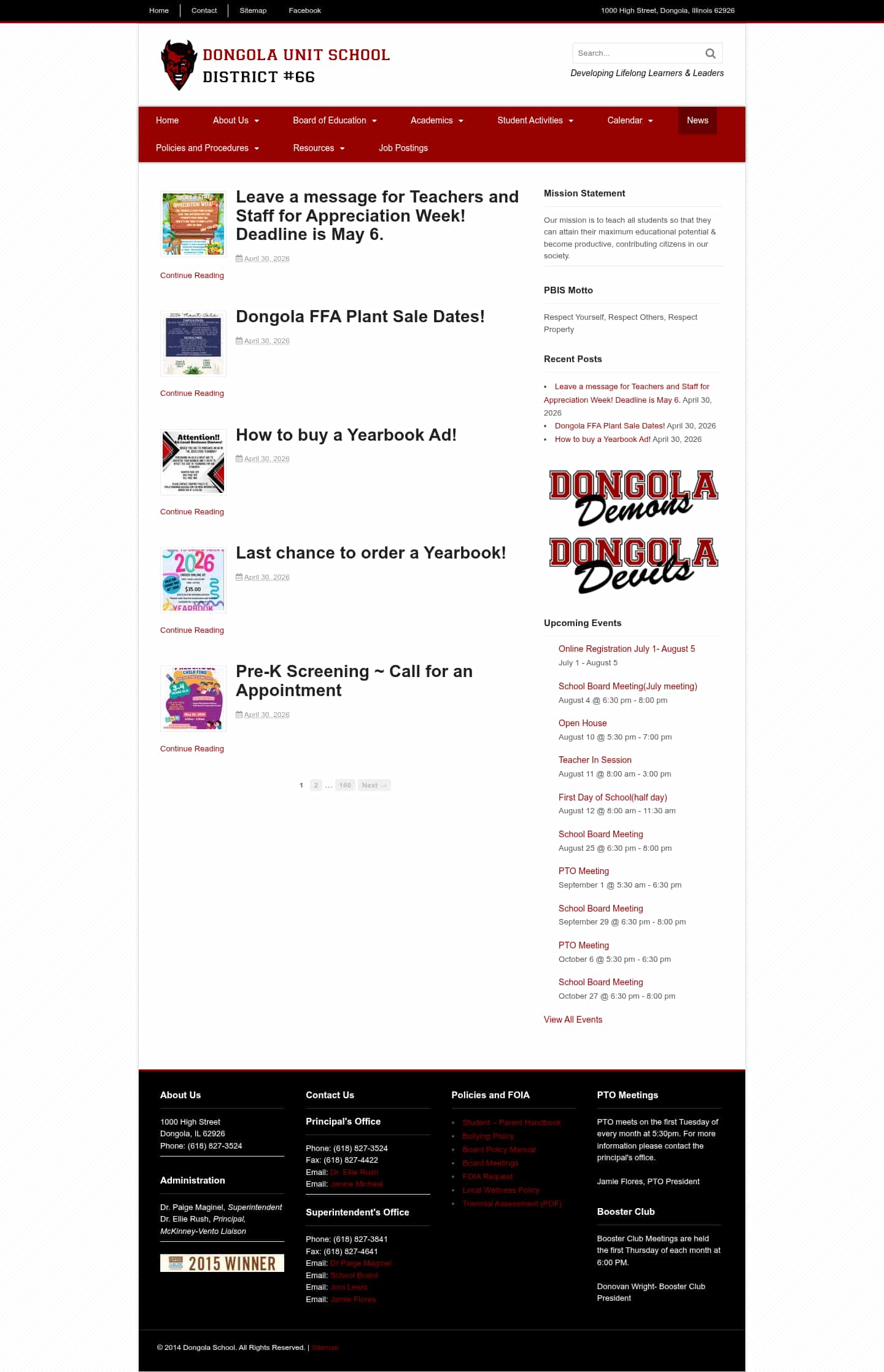 Latest website image capture
