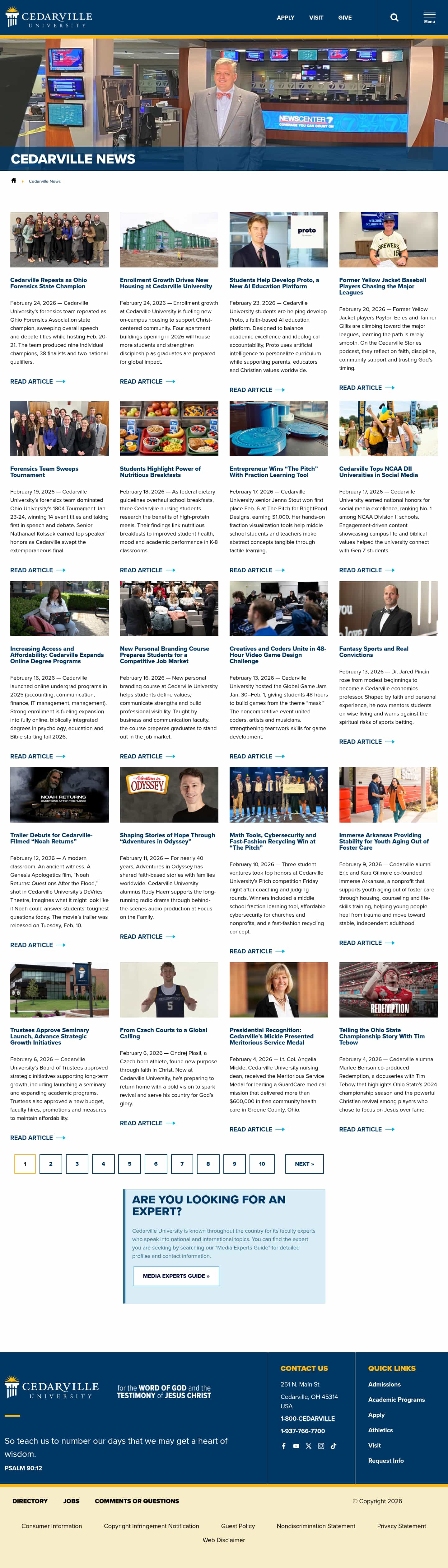 Latest website image capture