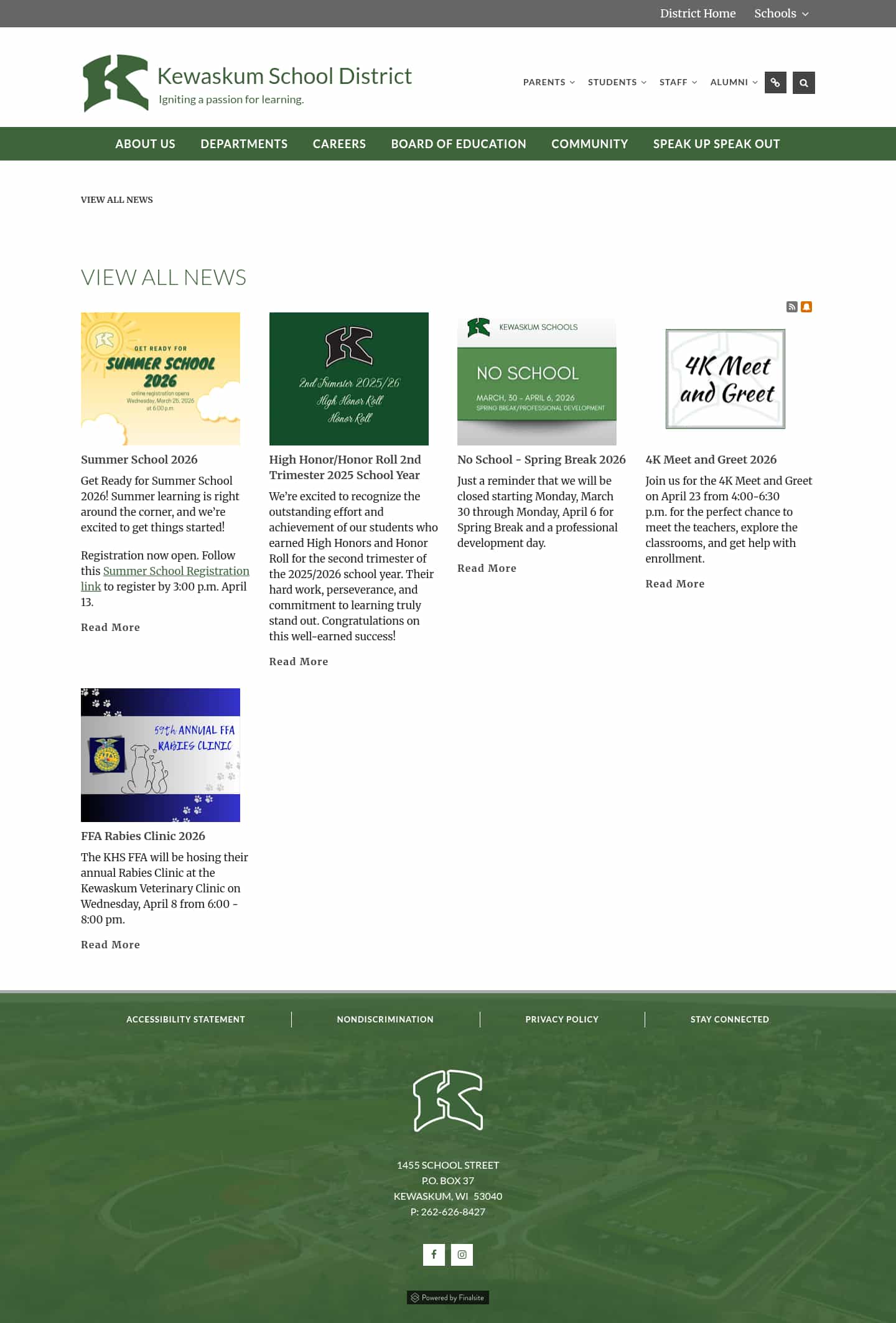 Latest website image capture