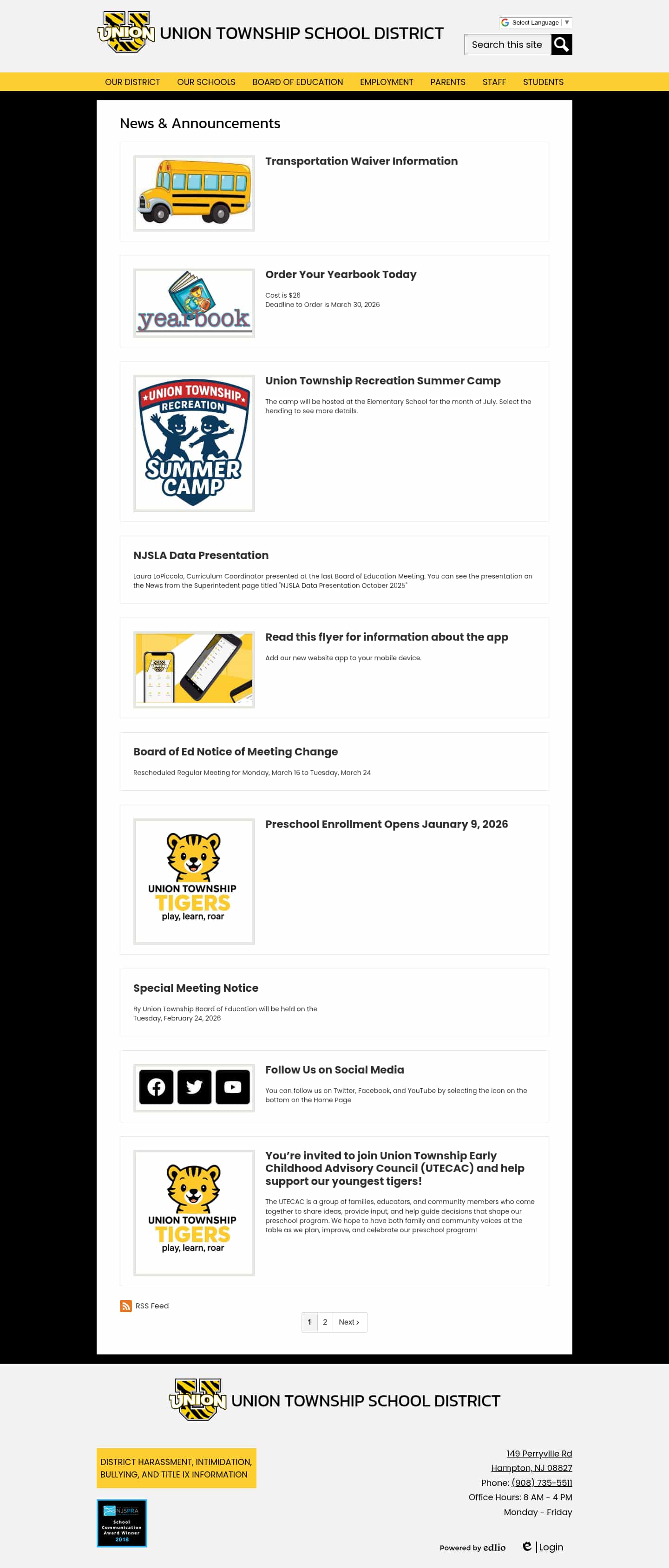 Latest website image capture