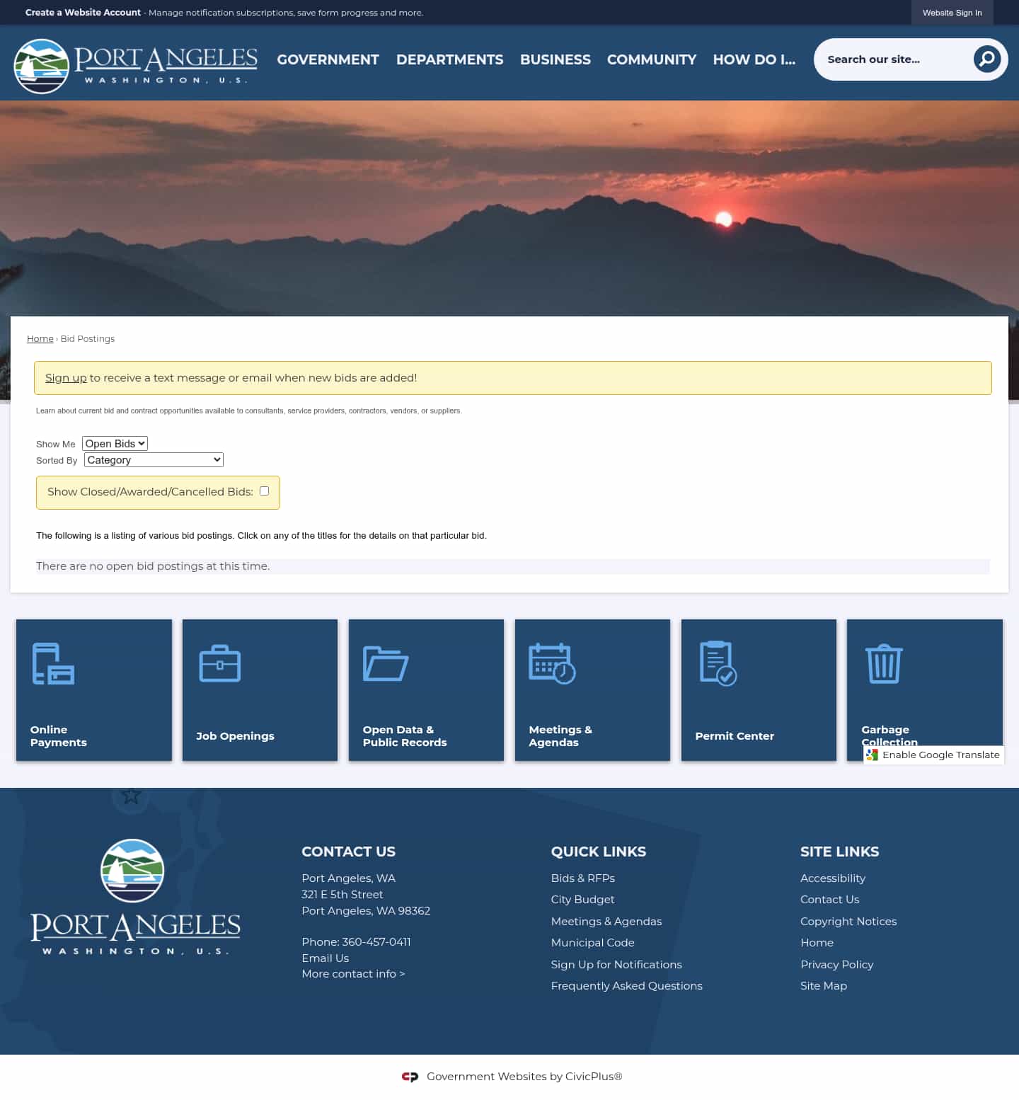 Latest website image capture