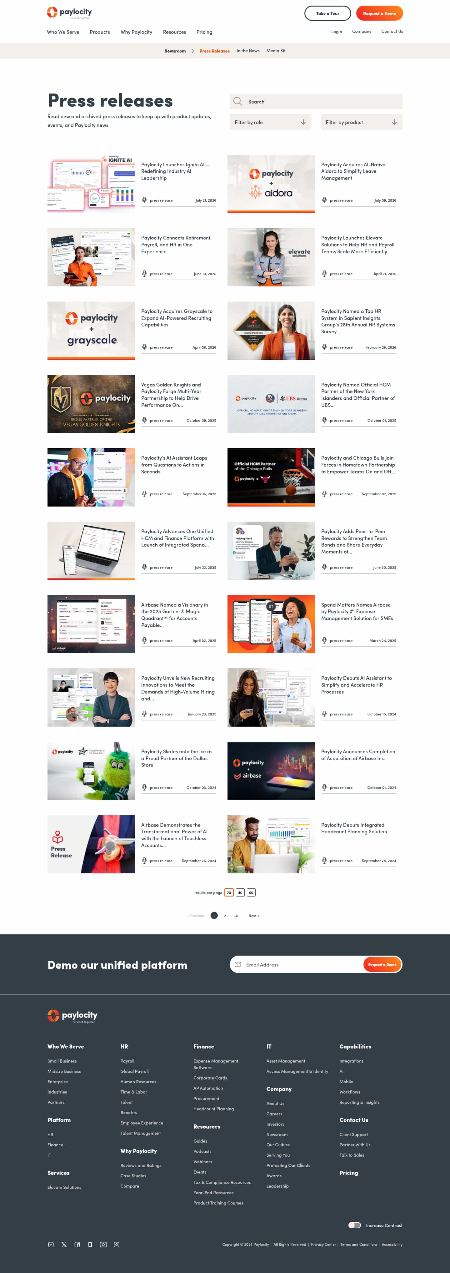 Latest website image capture