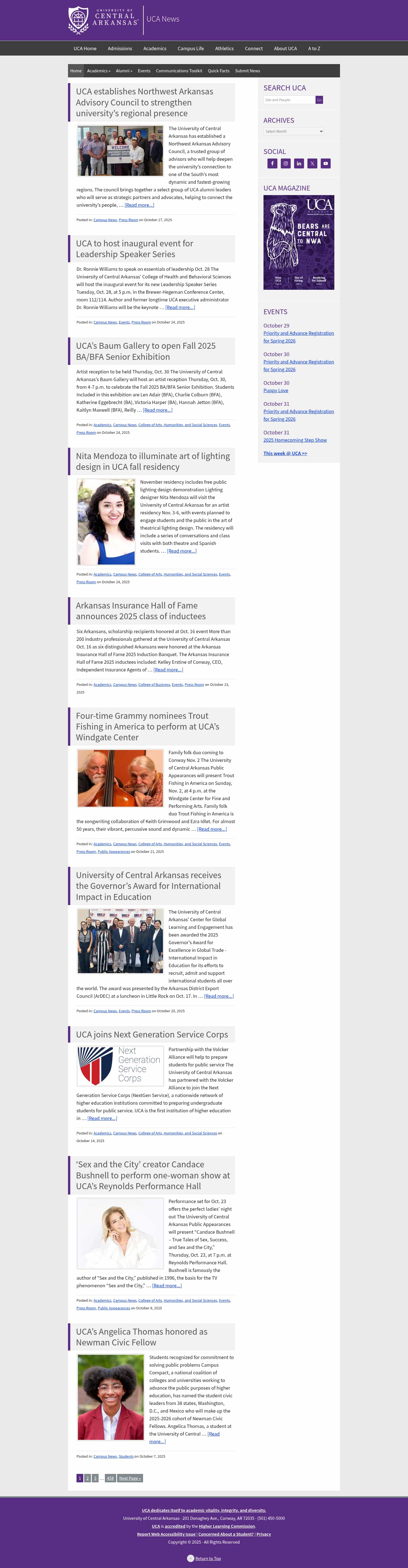 Latest website image capture
