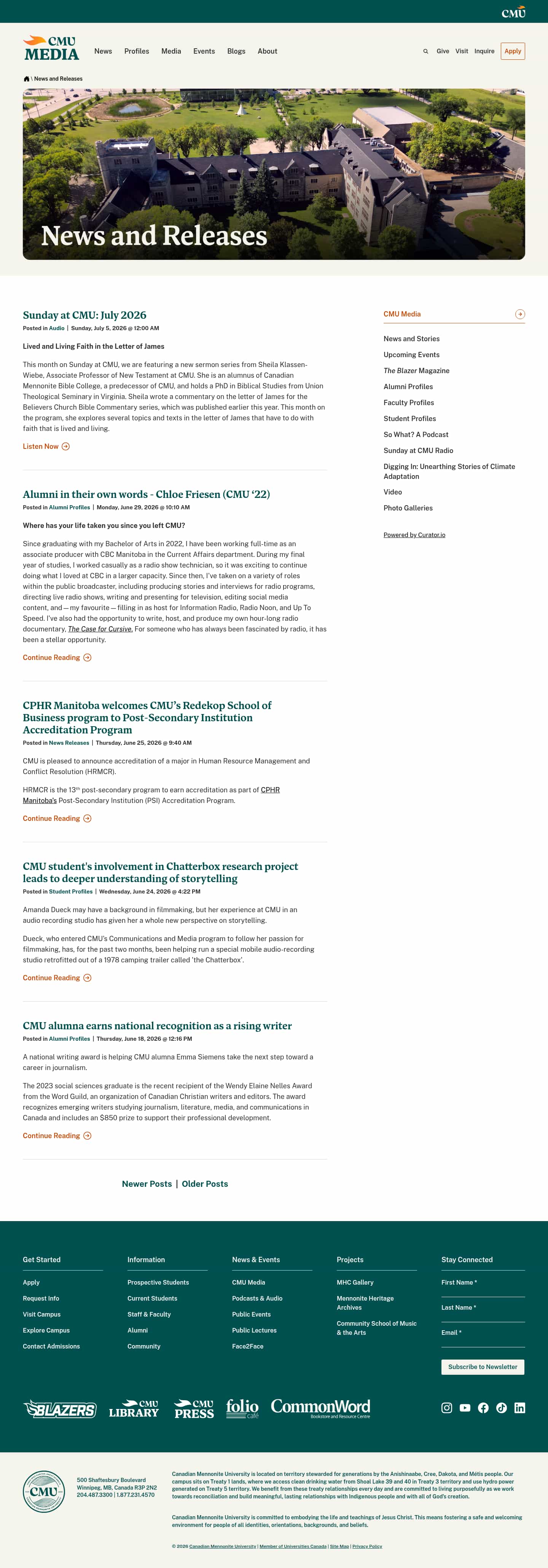 Latest website image capture