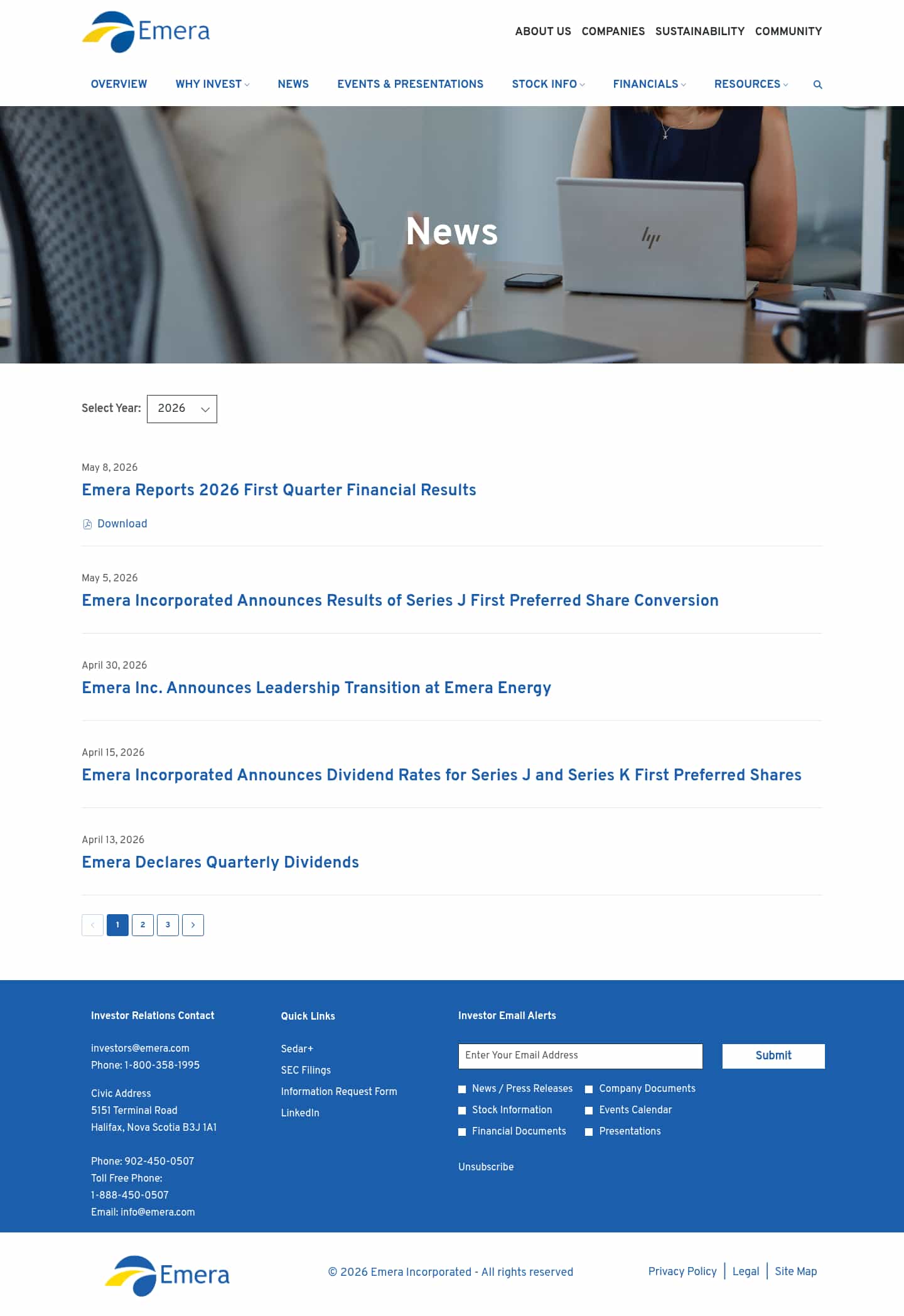 Latest website image capture