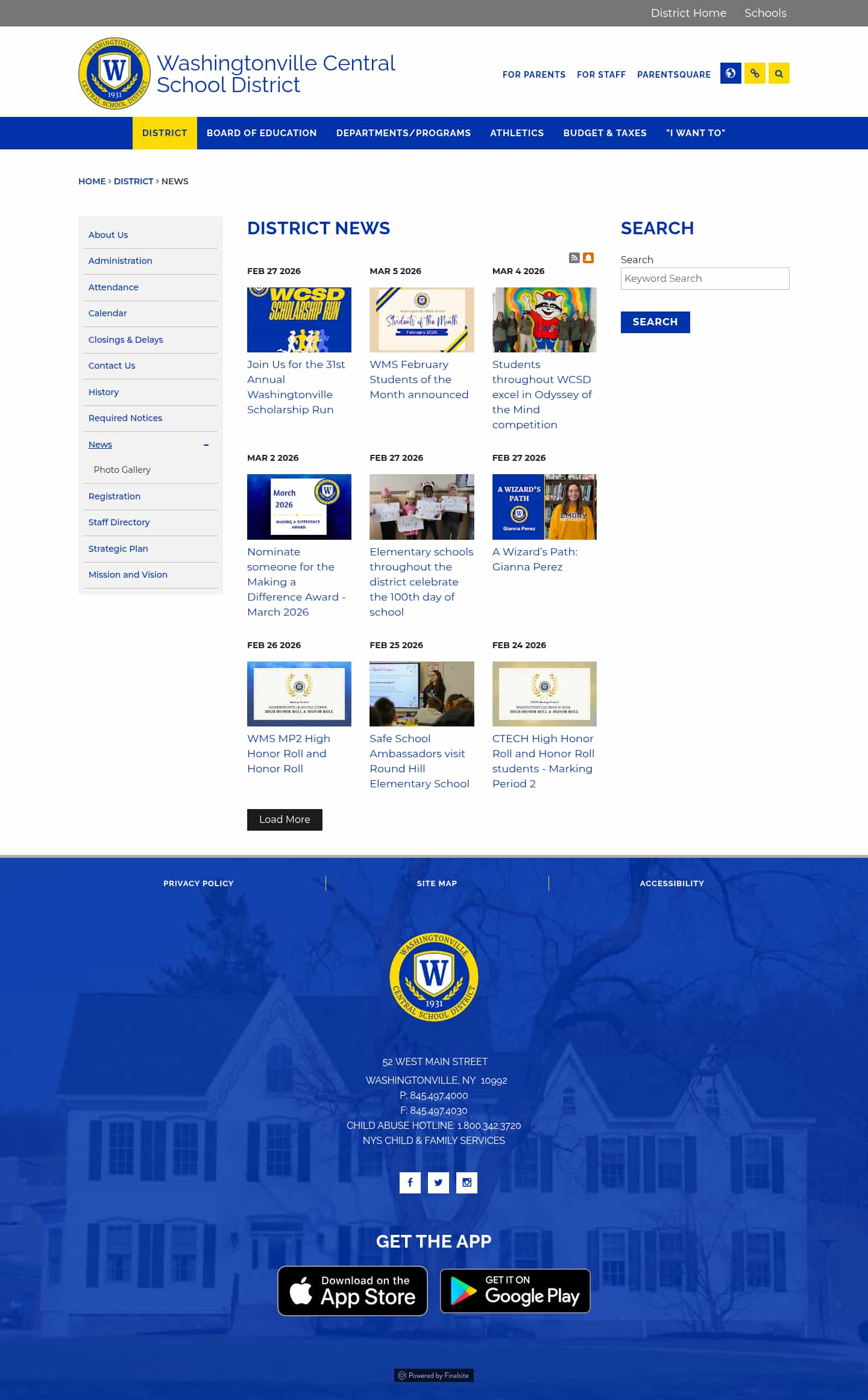 Latest website image capture