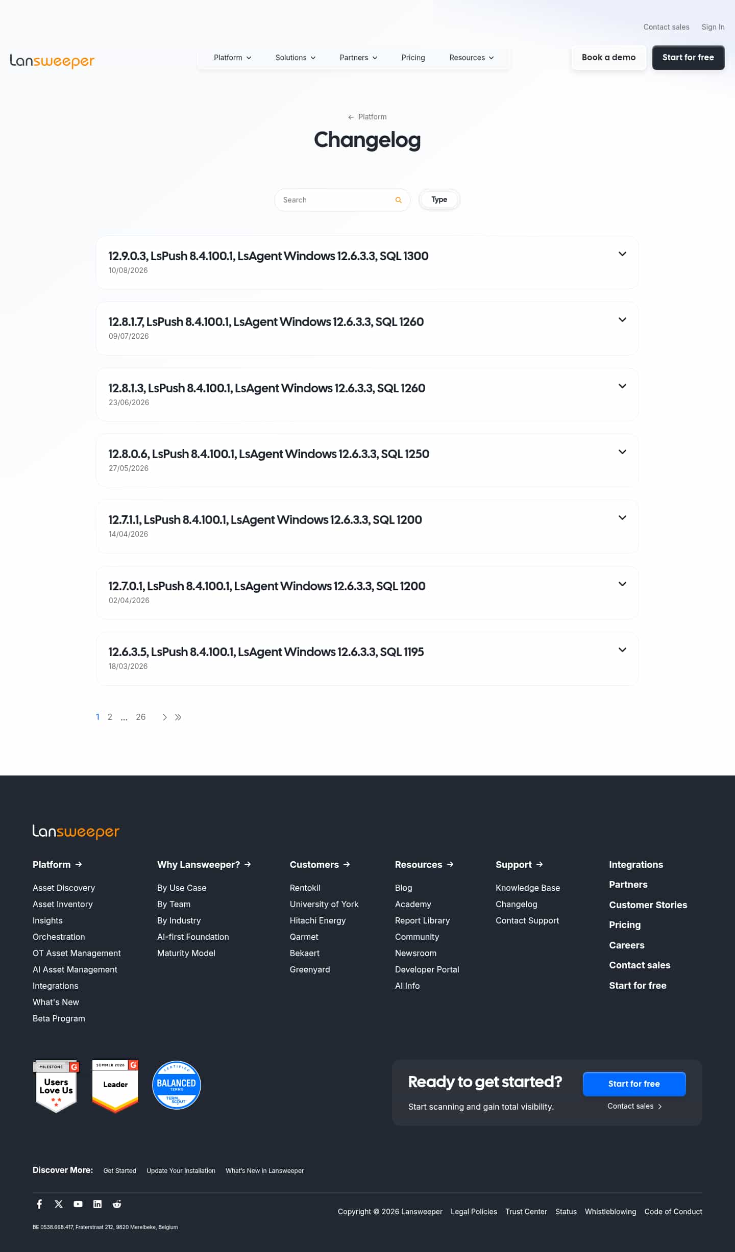 Latest website image capture