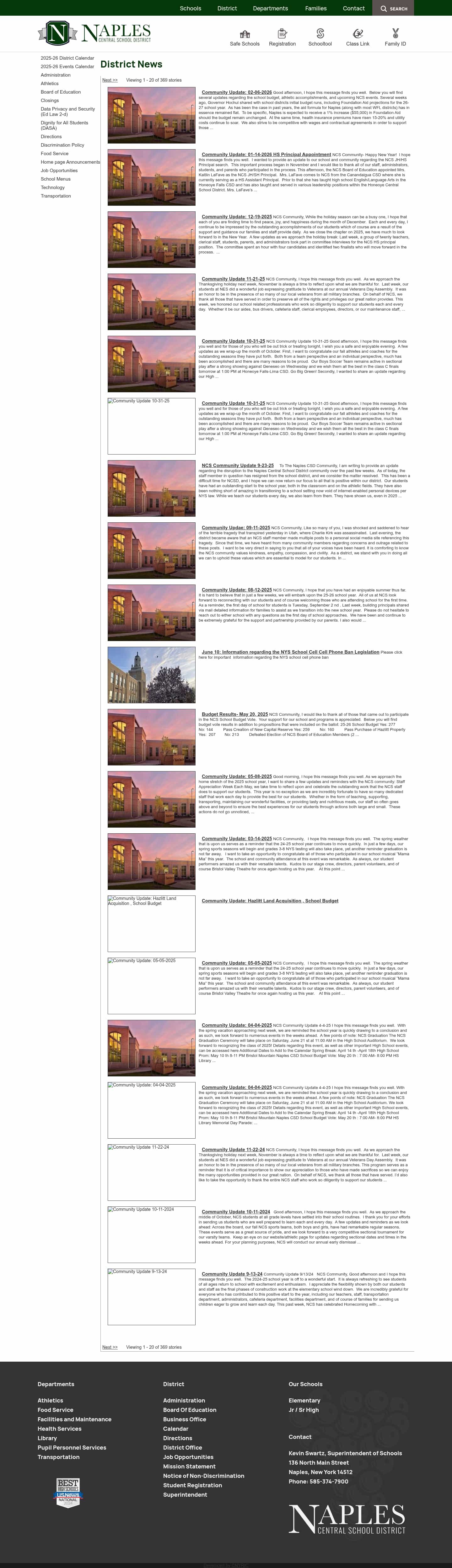 Latest website image capture