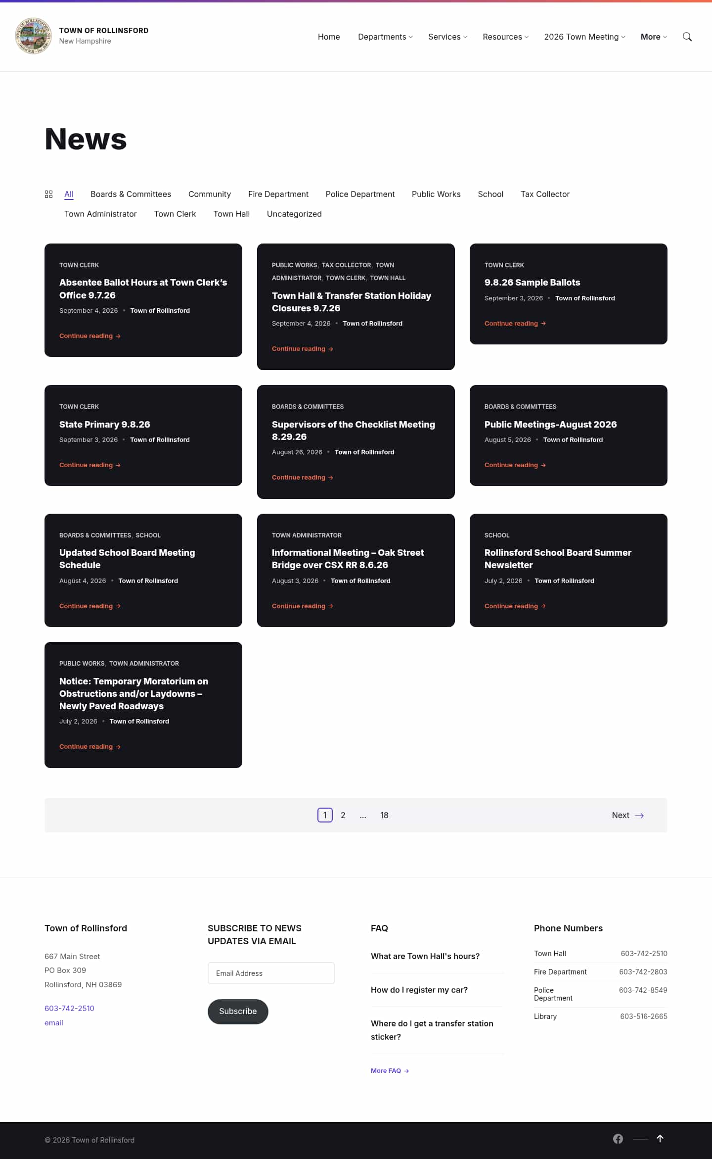 Latest website image capture