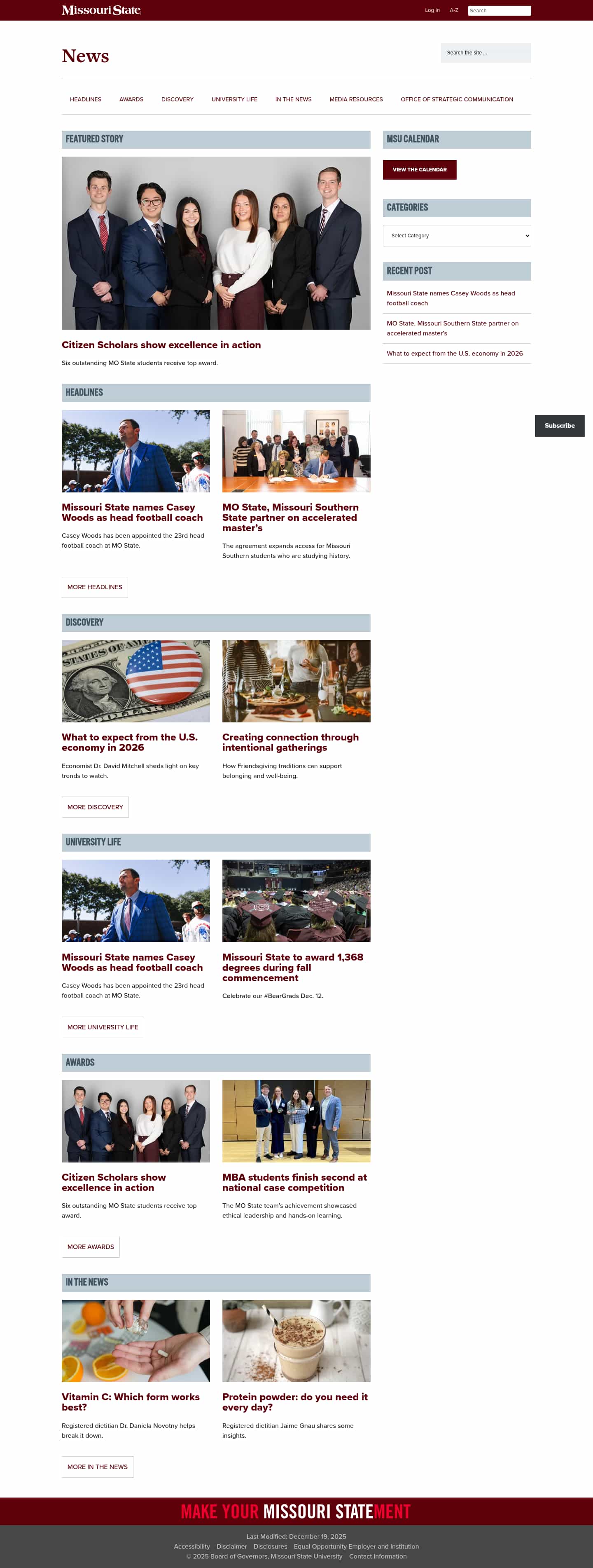 Latest website image capture