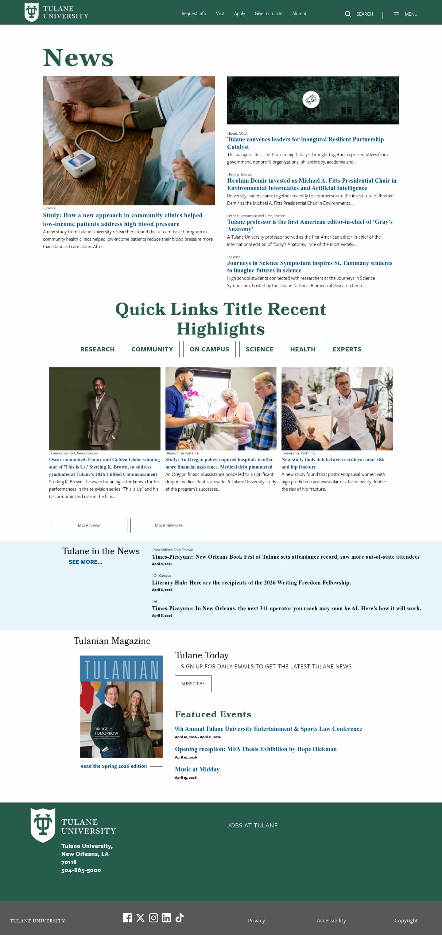 Latest website image capture