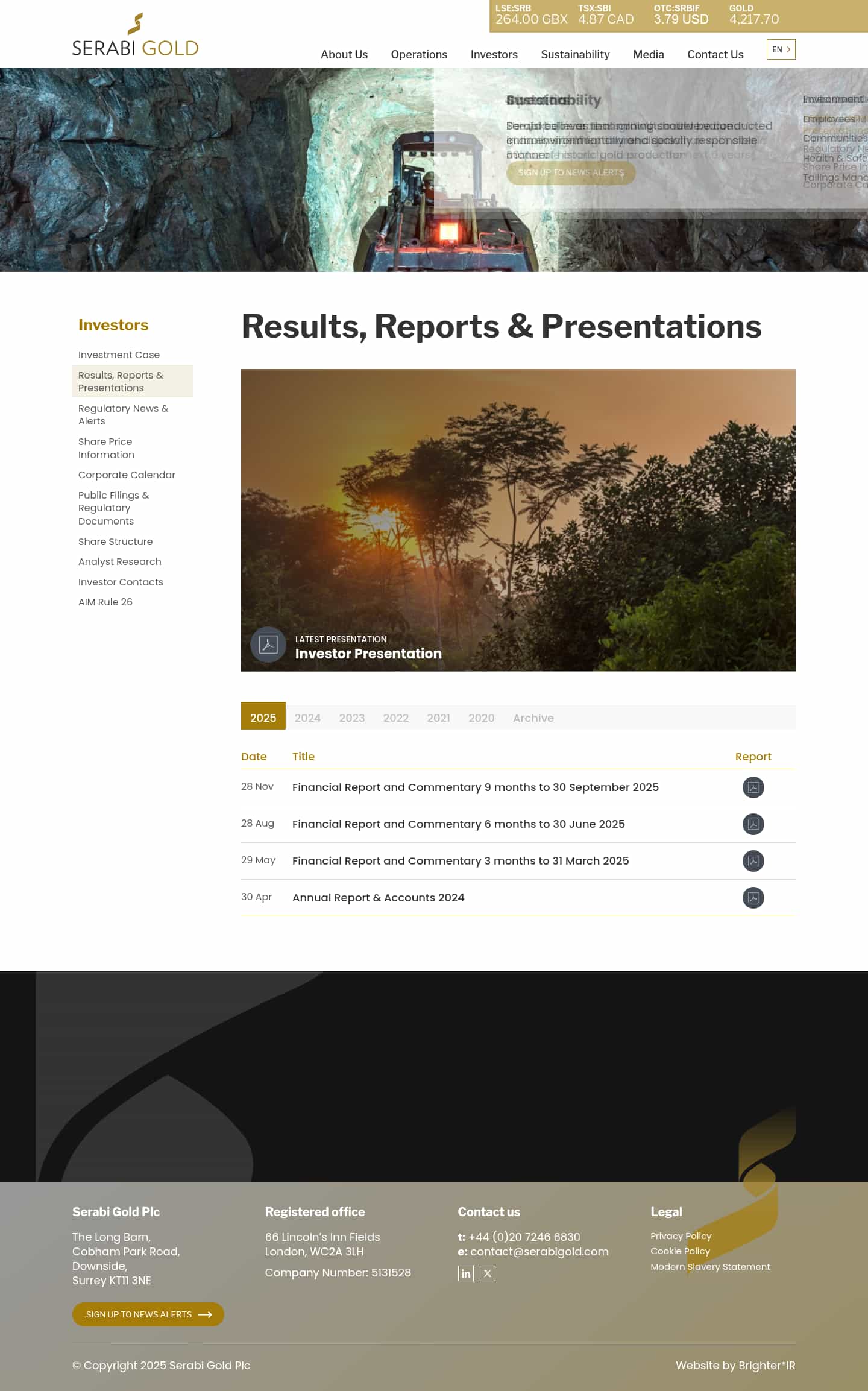 Latest website image capture