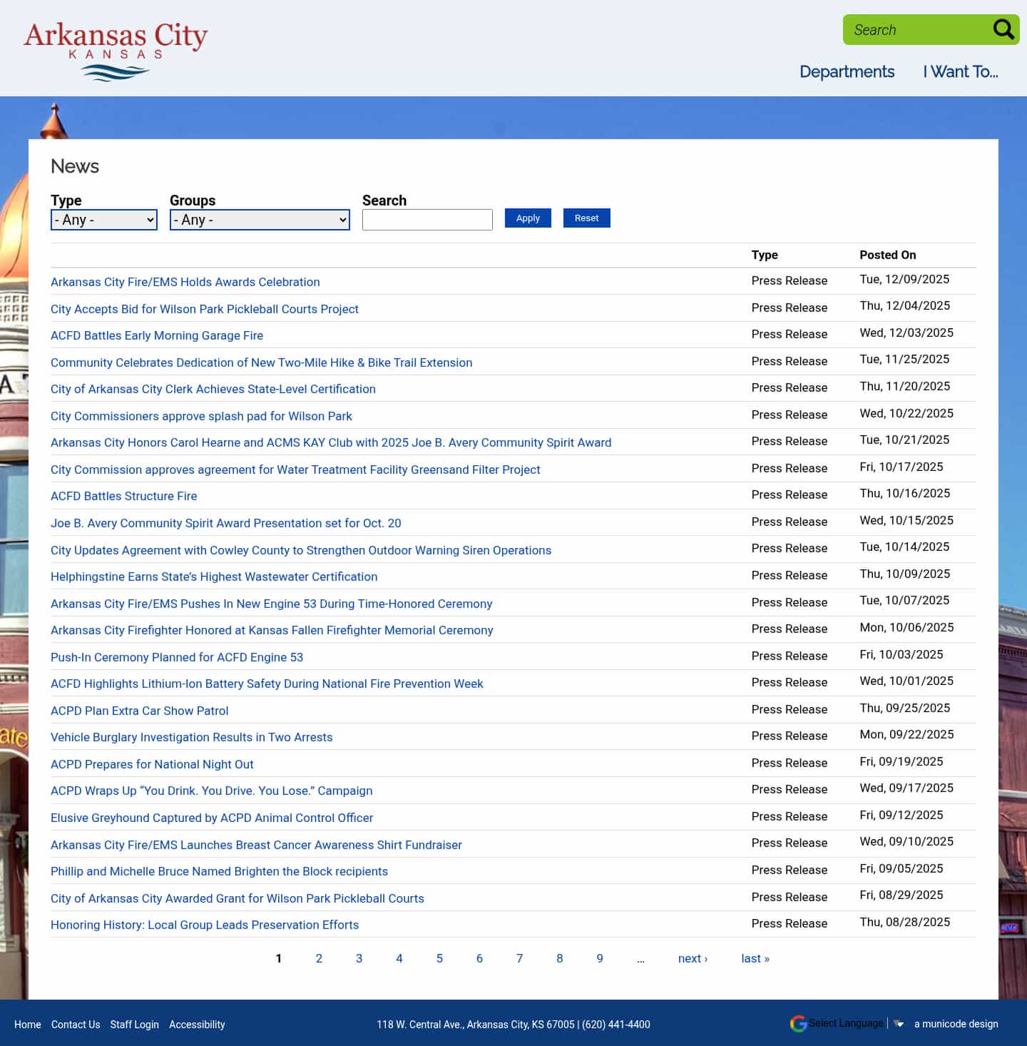 Latest website image capture