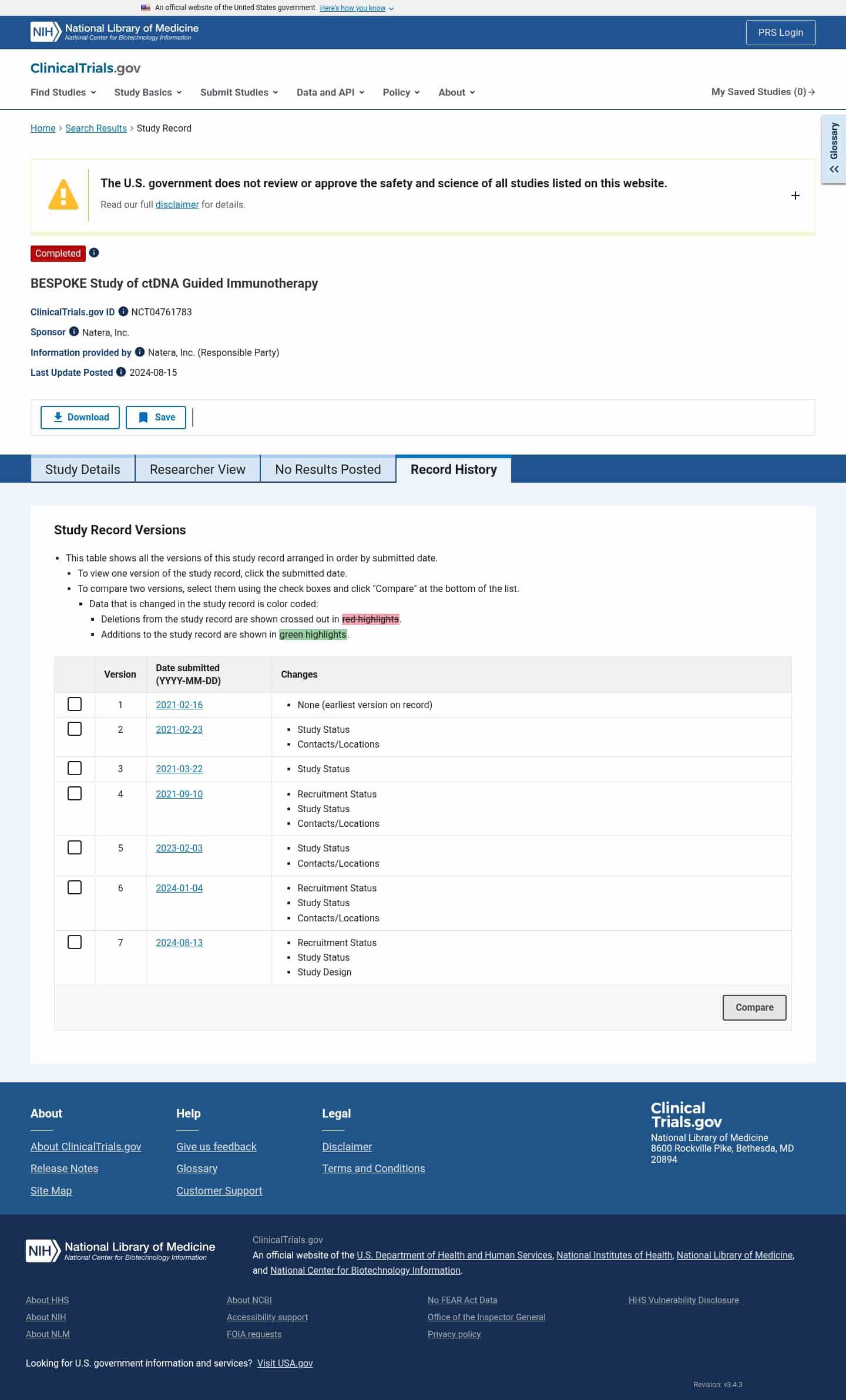 Latest website image capture