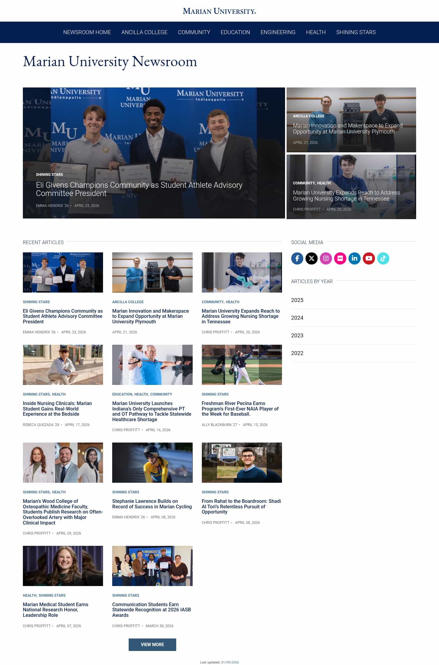 Latest website image capture