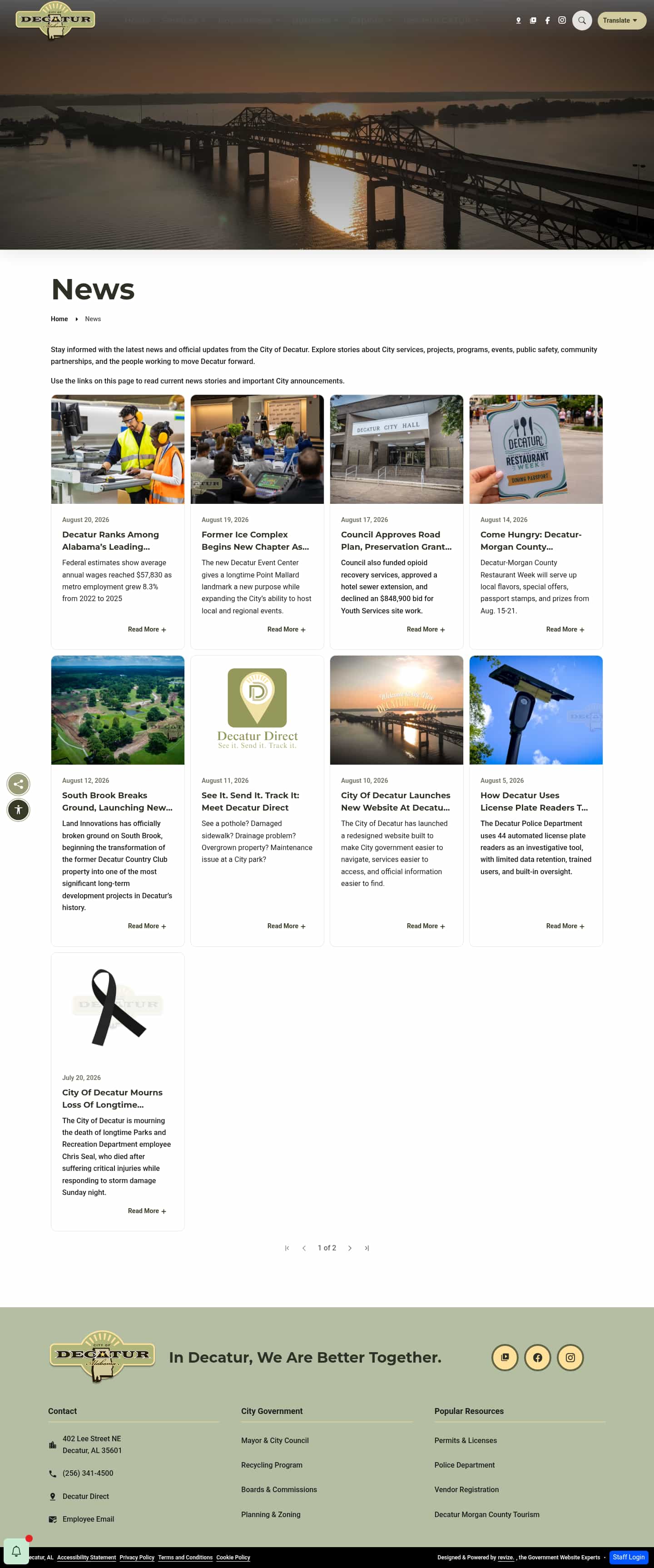 Latest website image capture