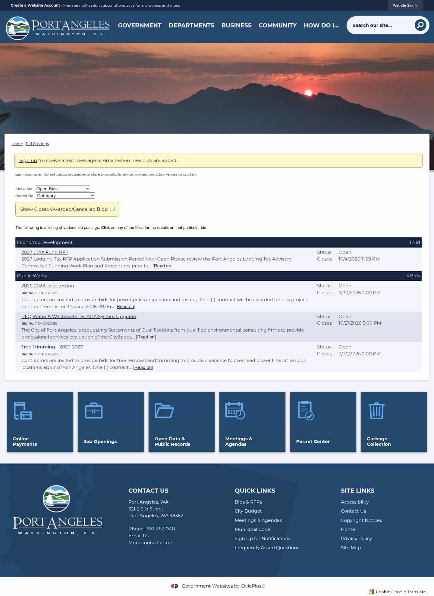 Latest website image capture