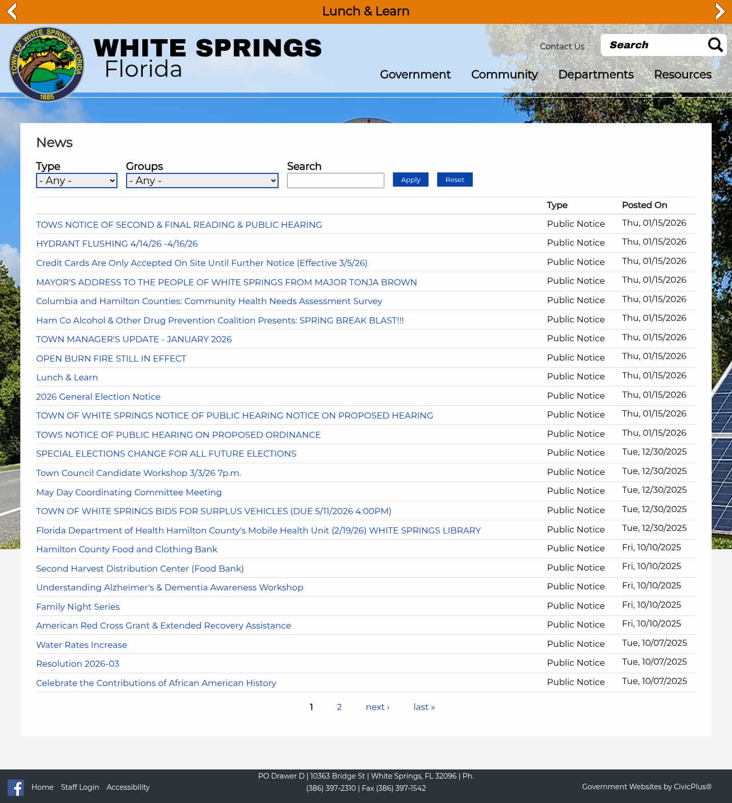 Latest website image capture