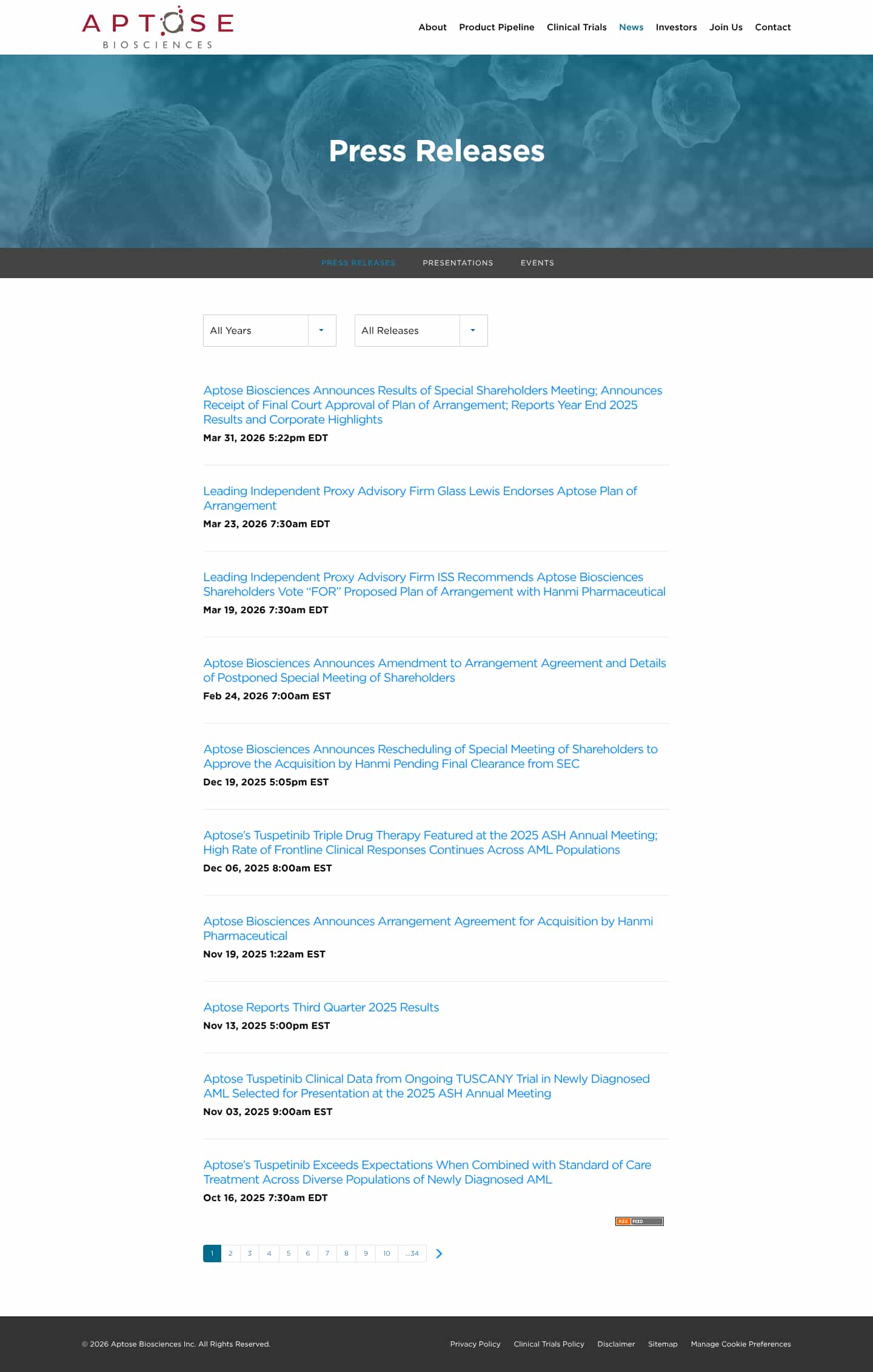 Latest website image capture