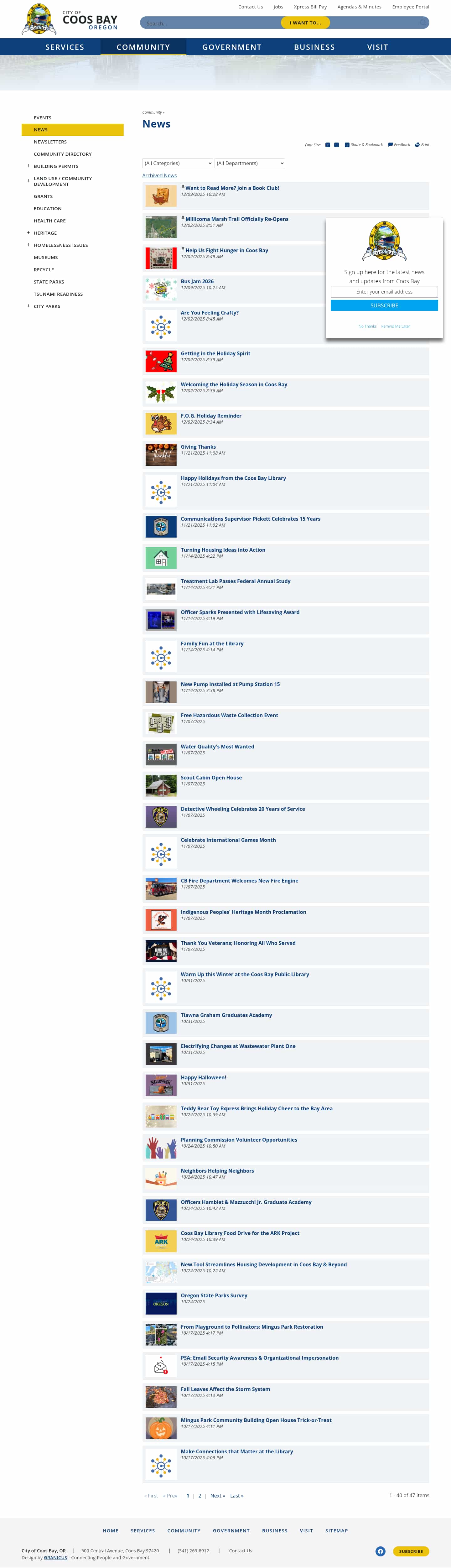 Latest website image capture