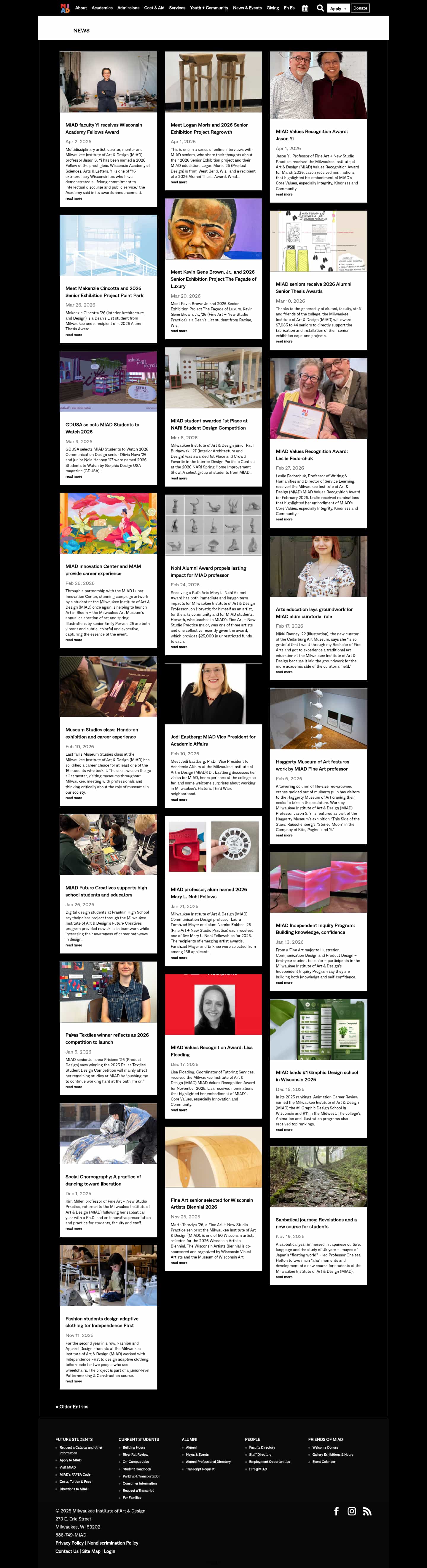 Latest website image capture