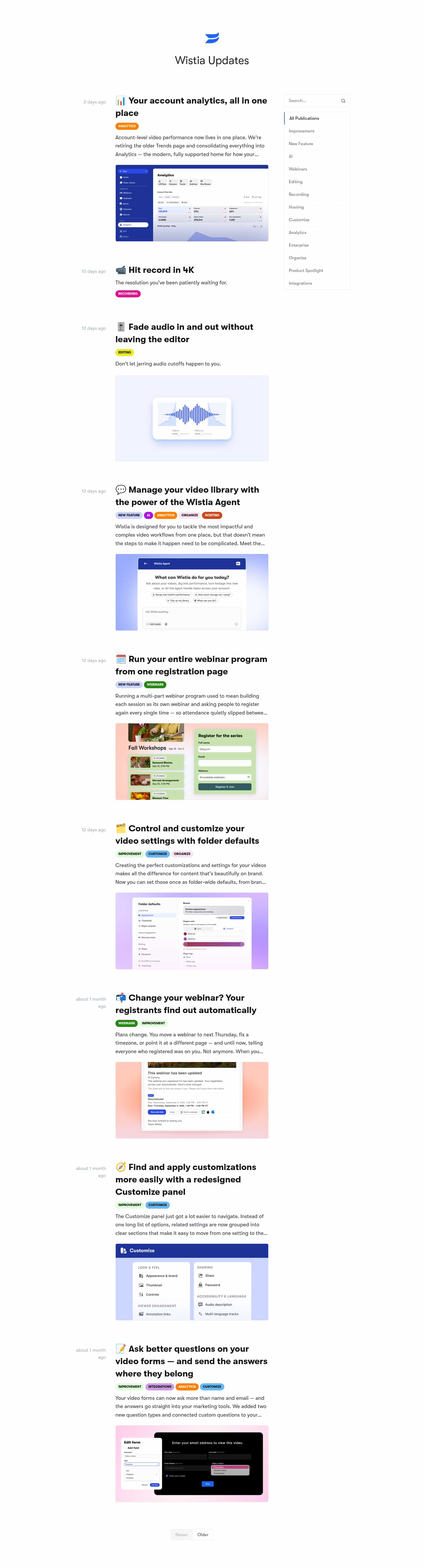 Latest website image capture