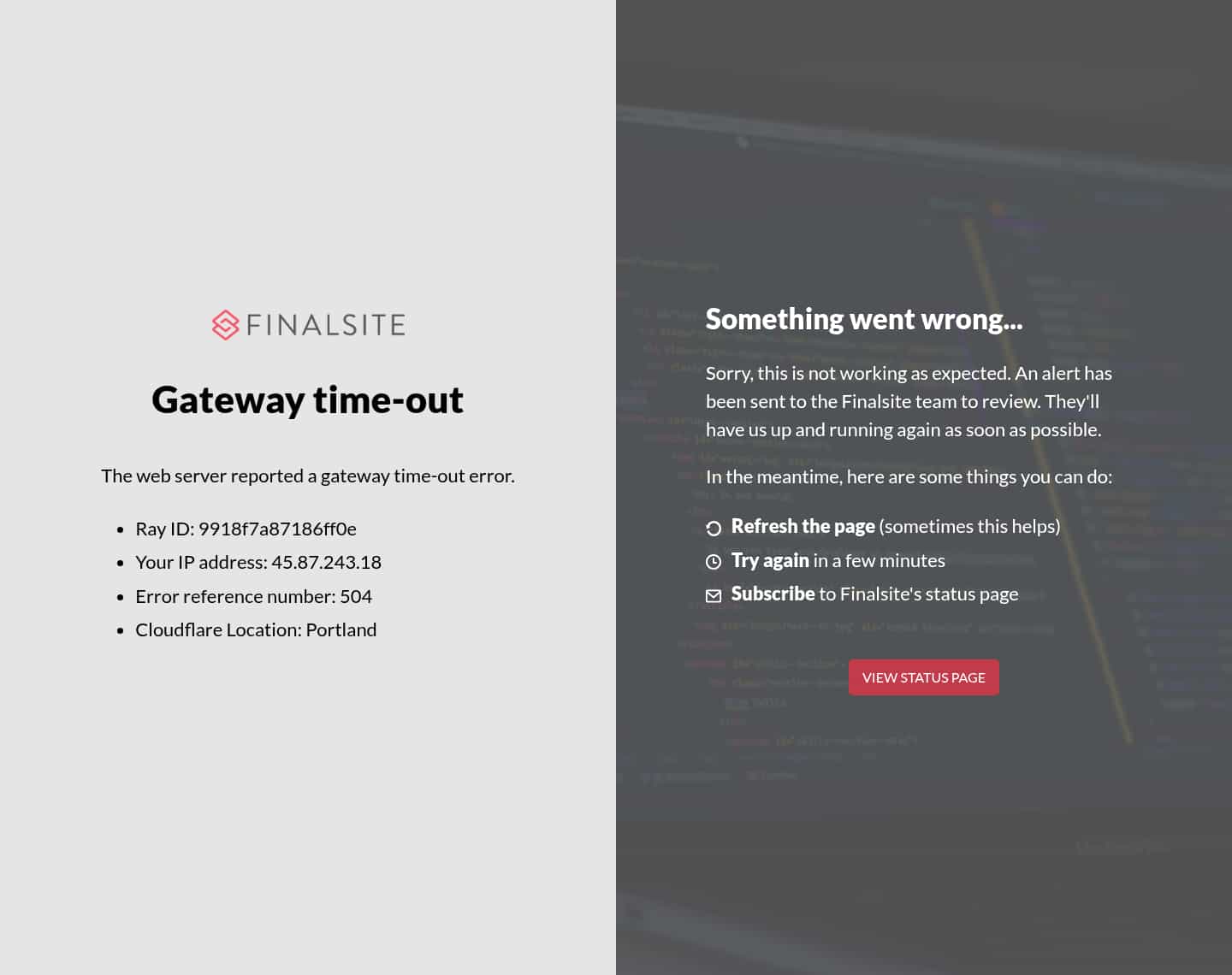 Latest website image capture