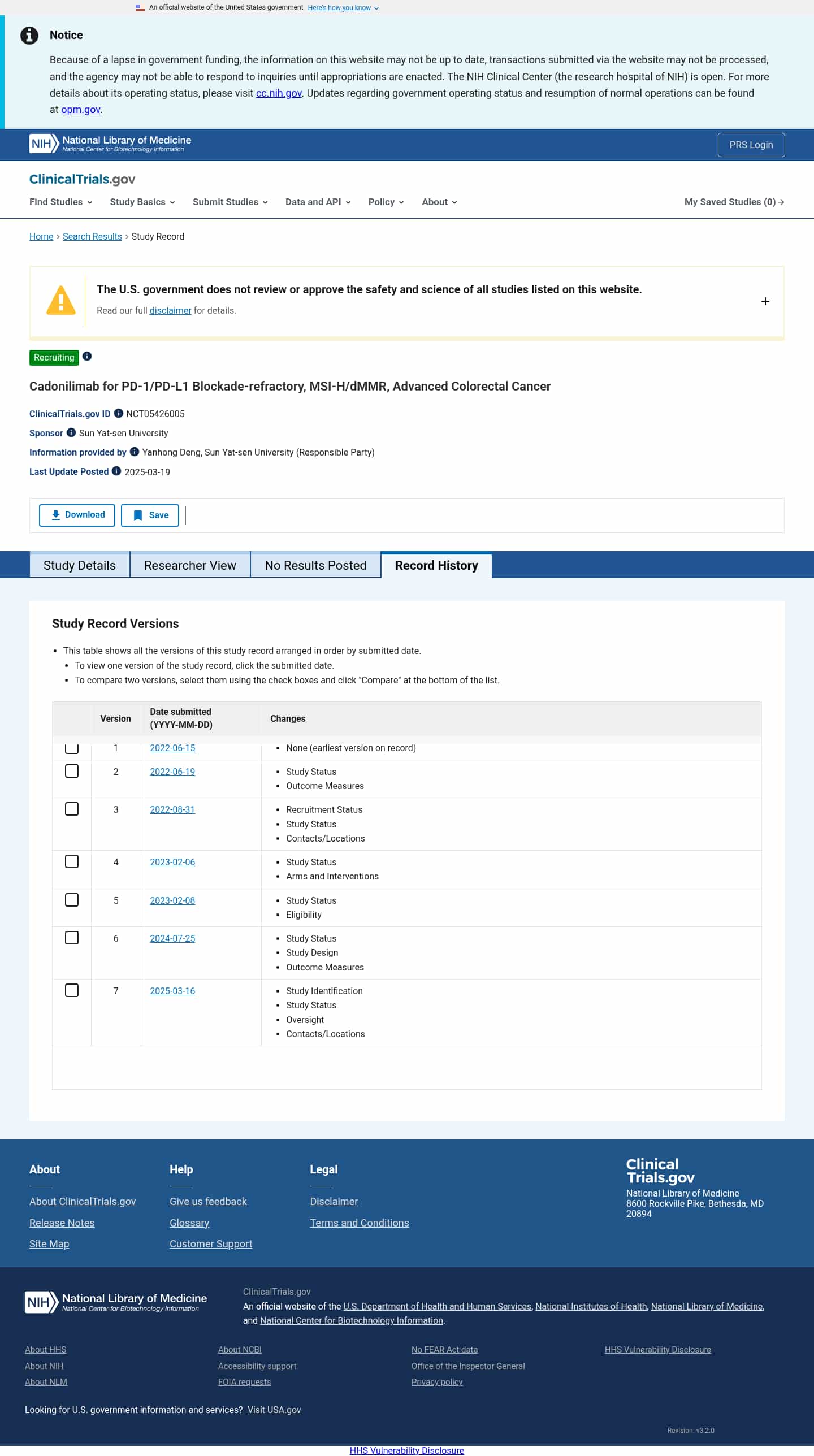 Latest website image capture