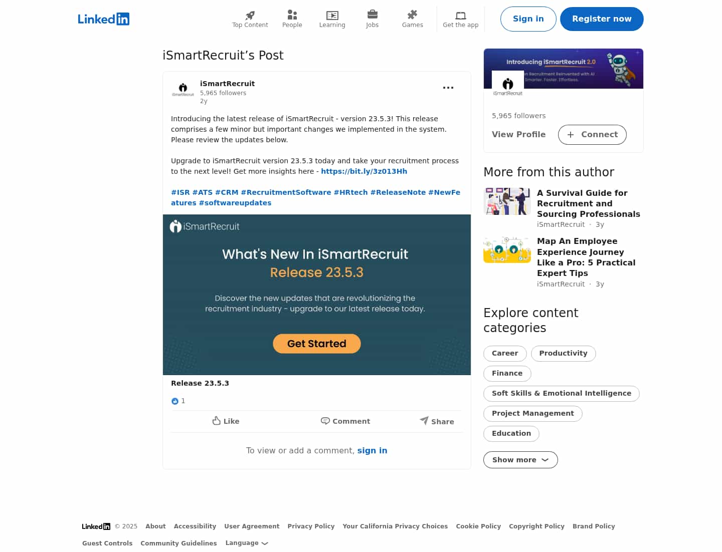 Latest website image capture
