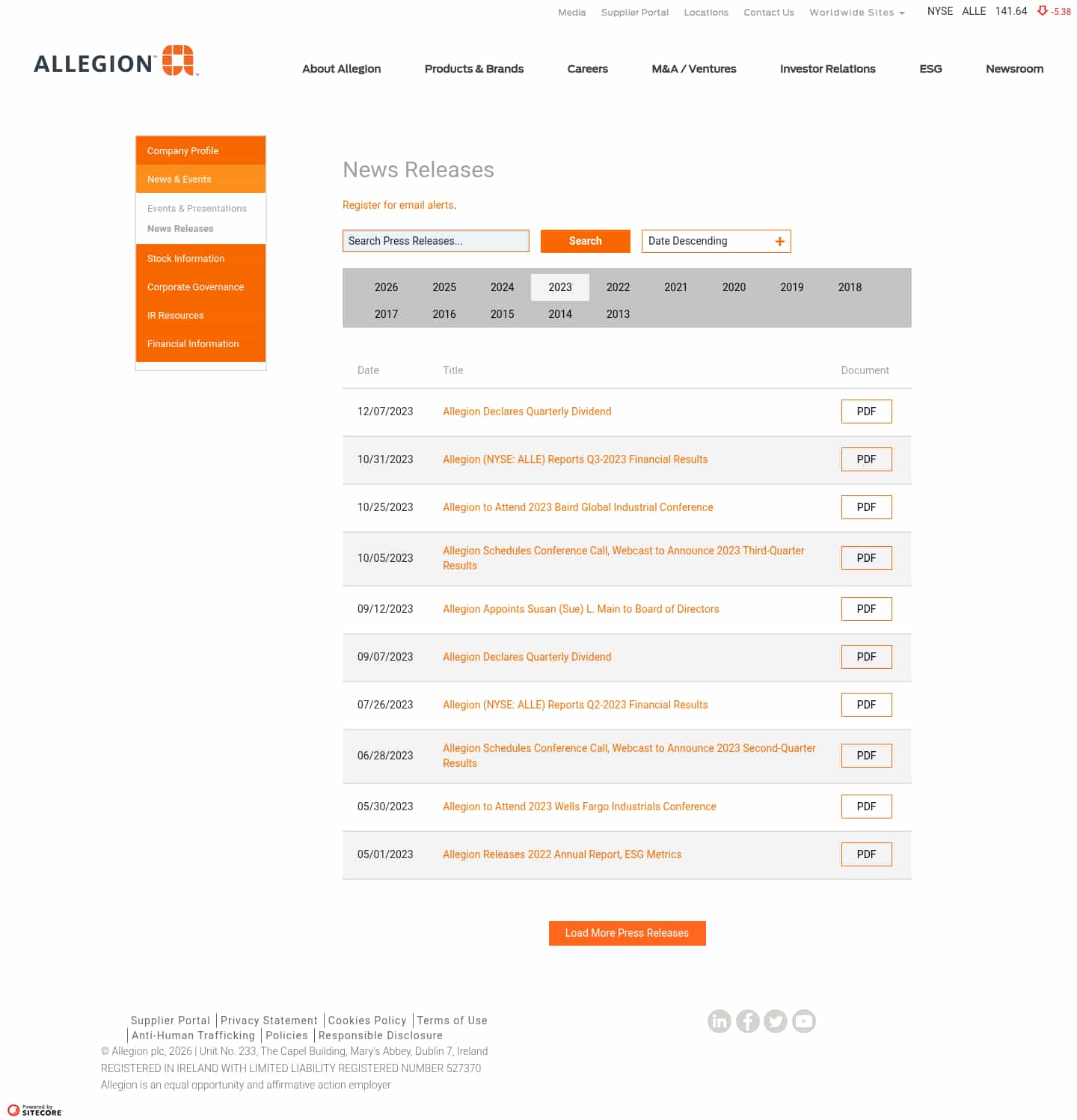 Latest website image capture