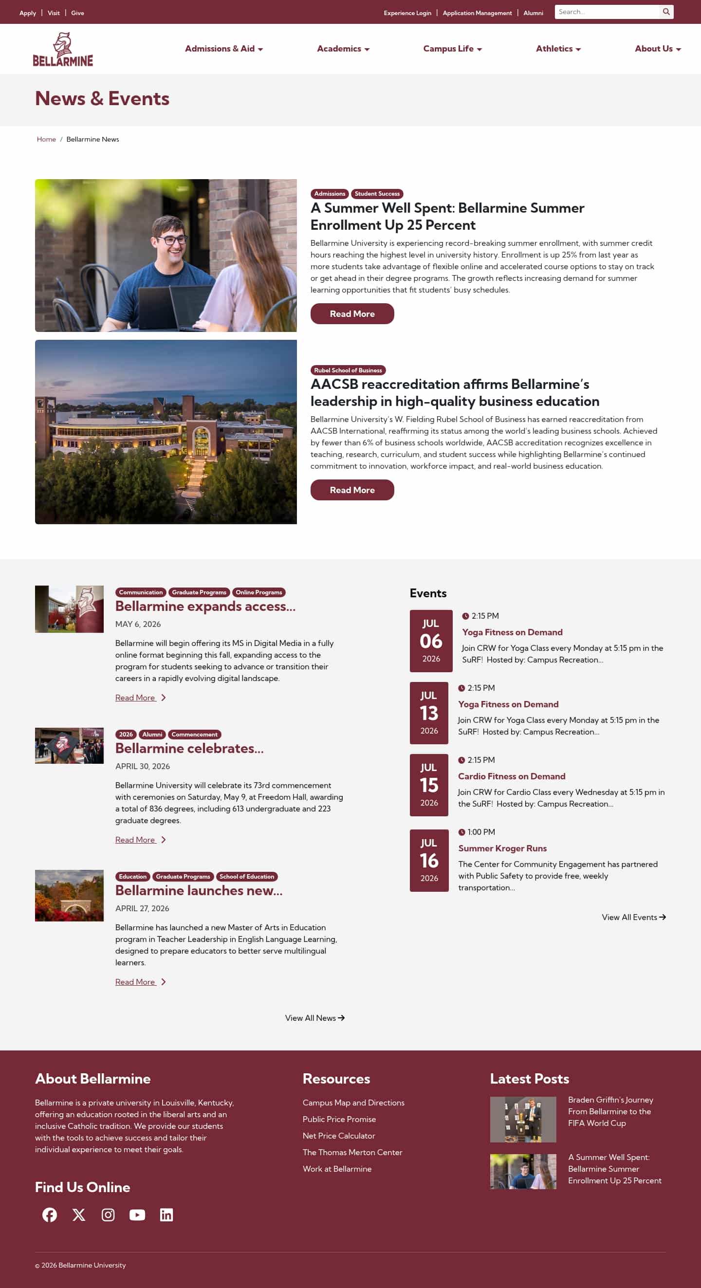 Latest website image capture