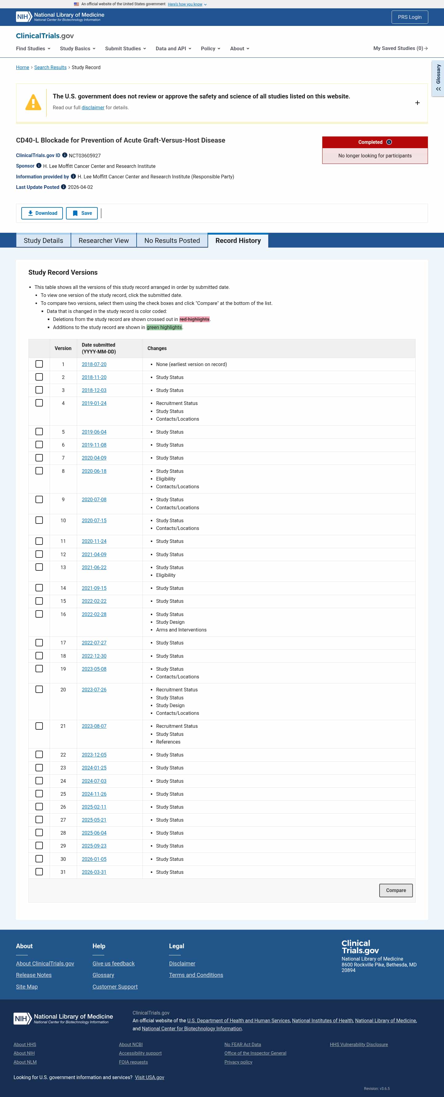 Latest website image capture