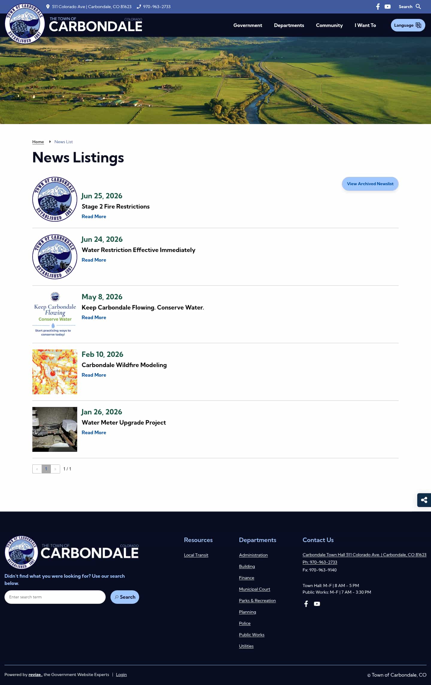 Latest website image capture