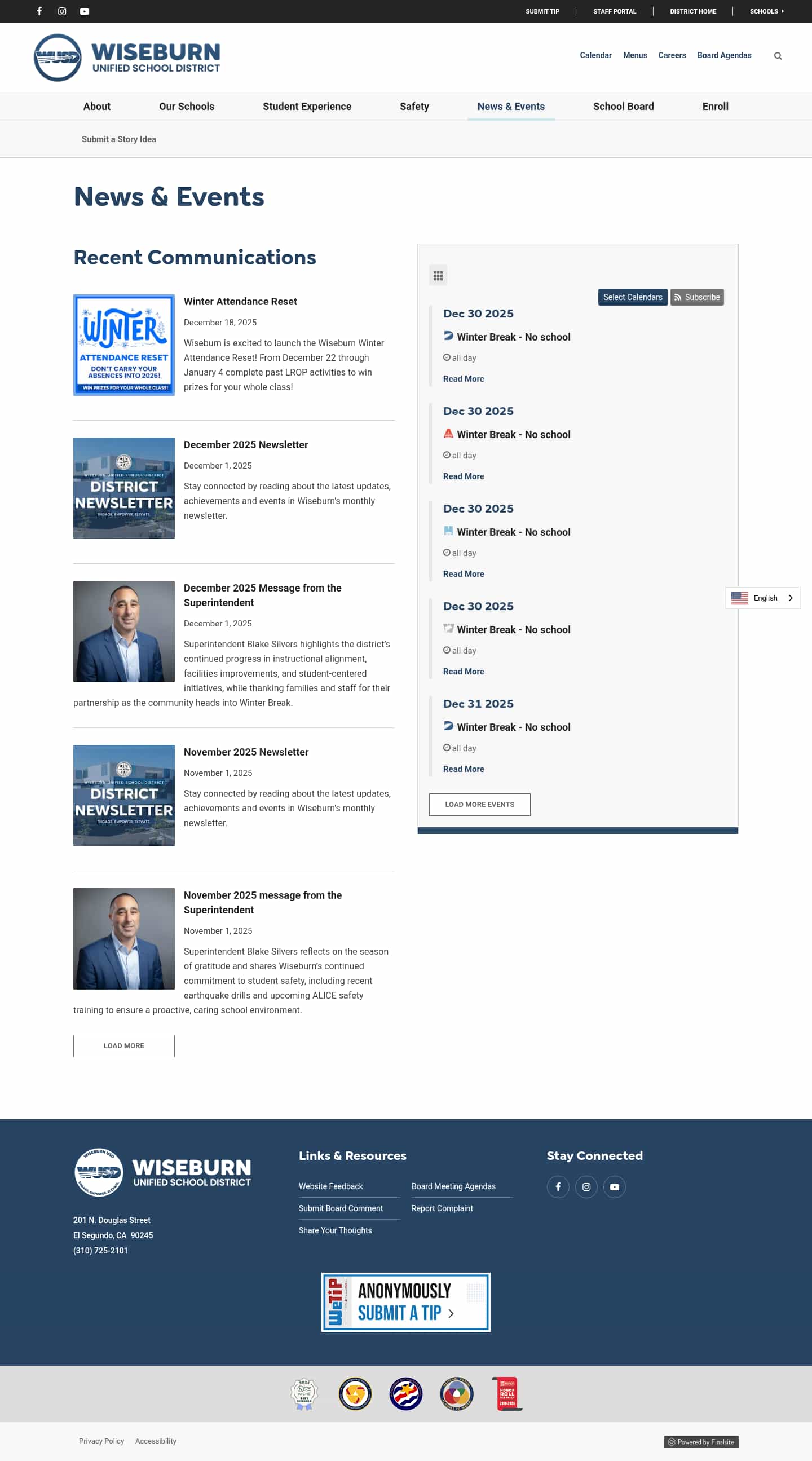 Latest website image capture