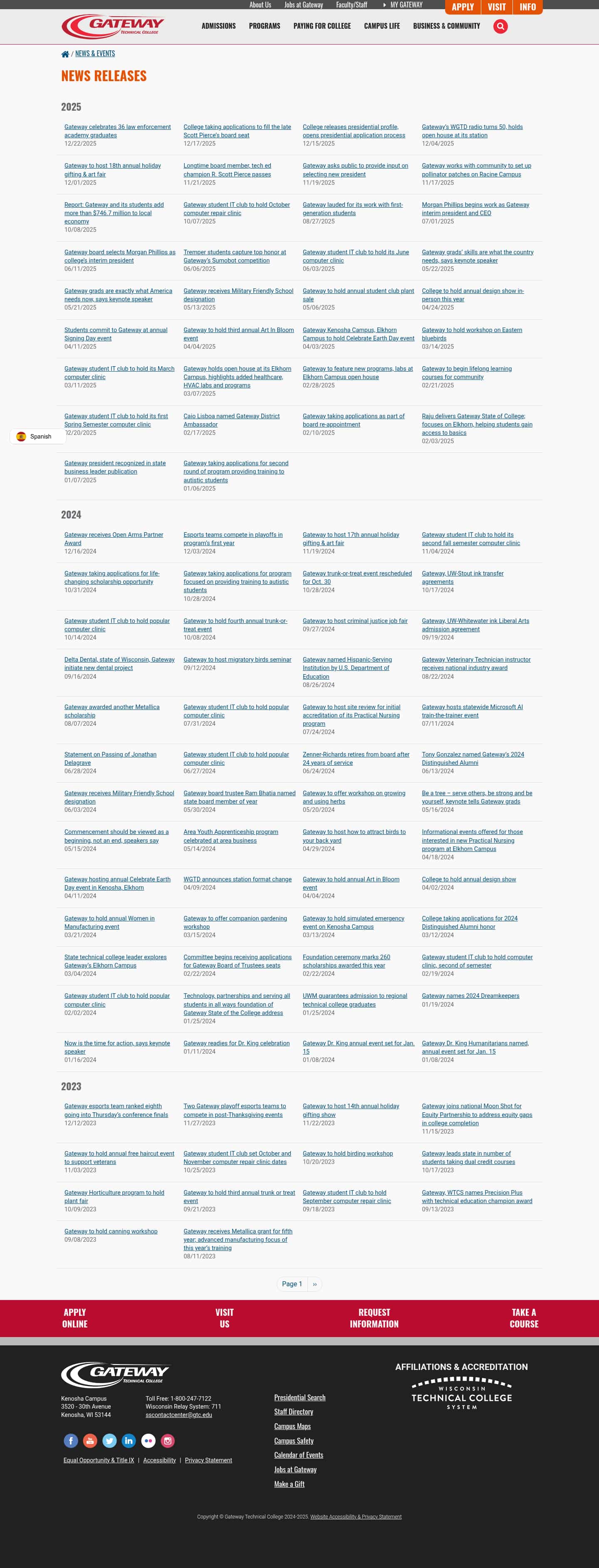 Latest website image capture