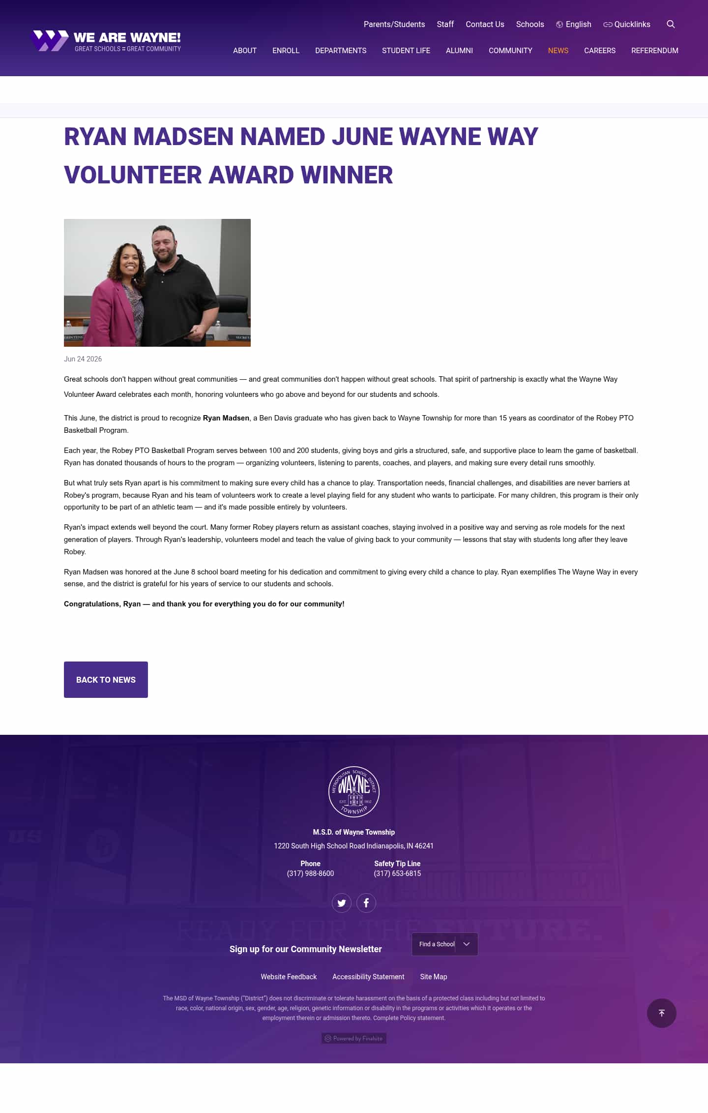 Latest website image capture