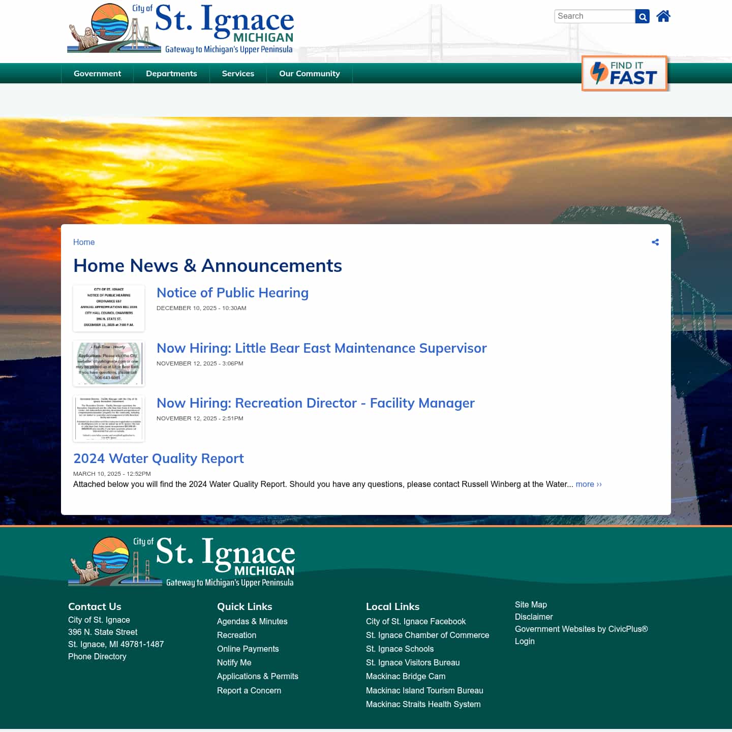 Latest website image capture