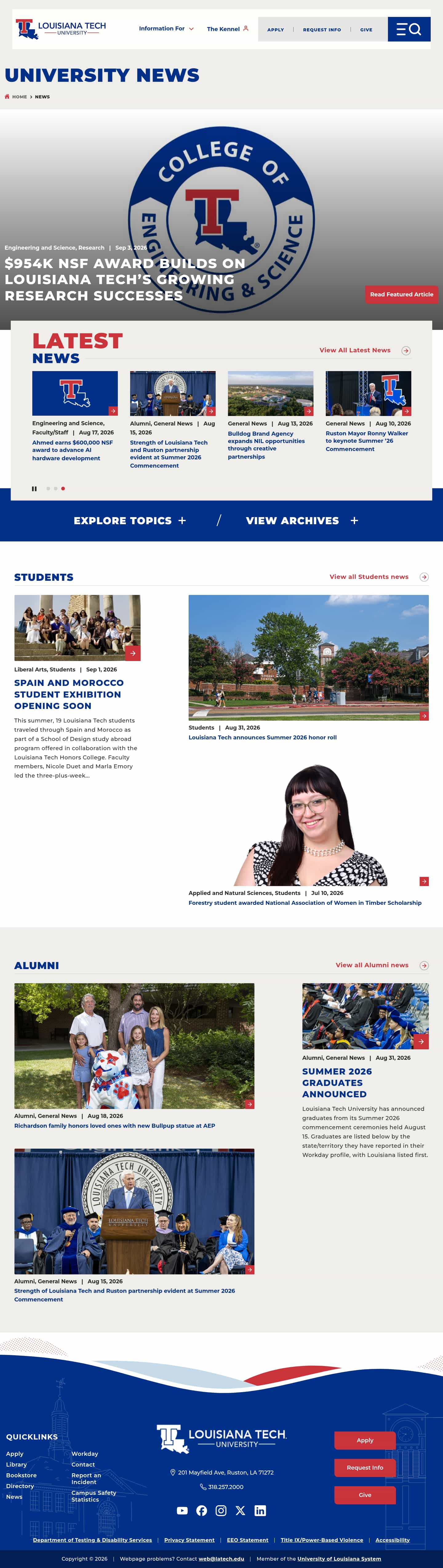 Latest website image capture