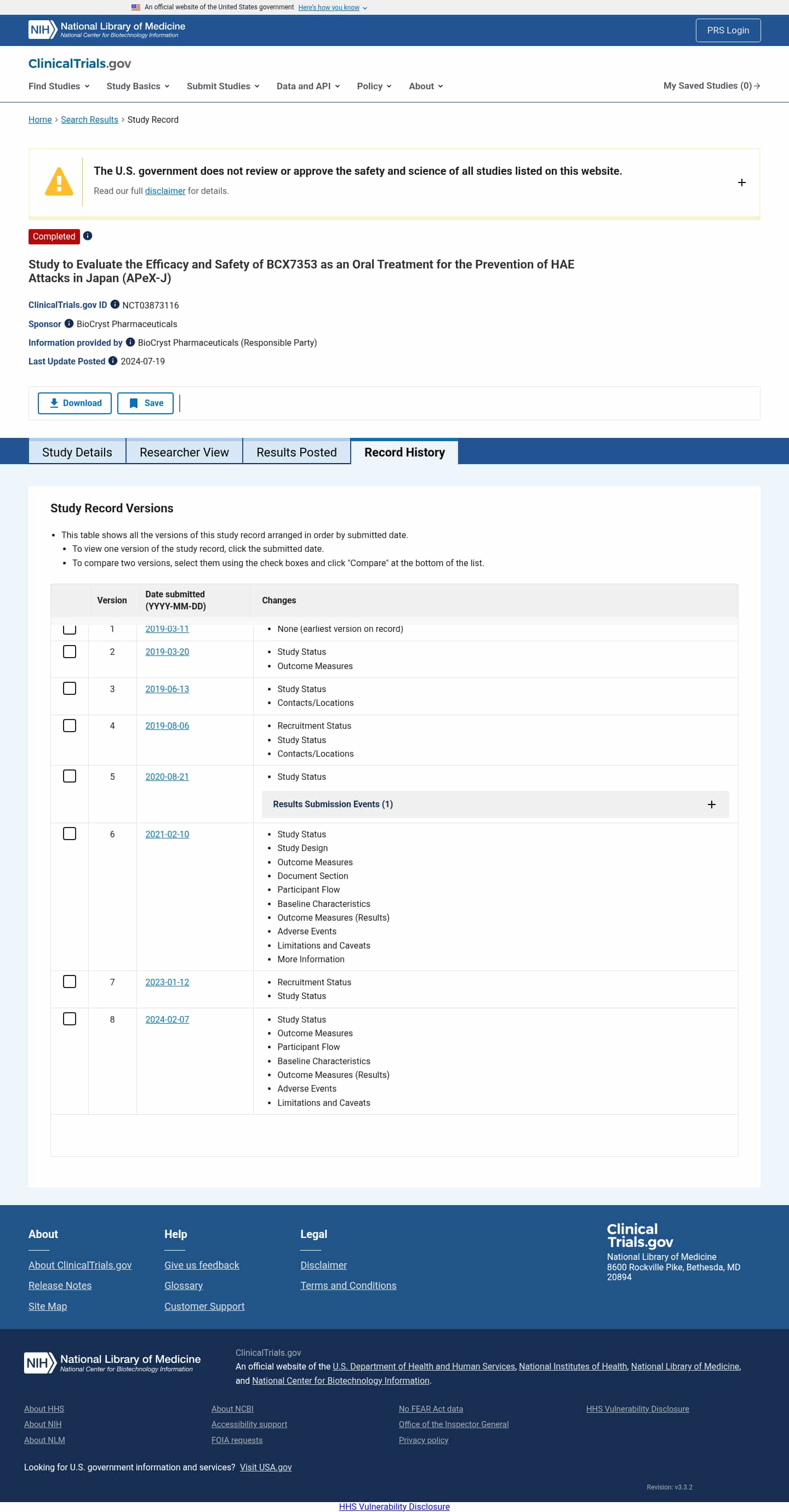 Latest website image capture