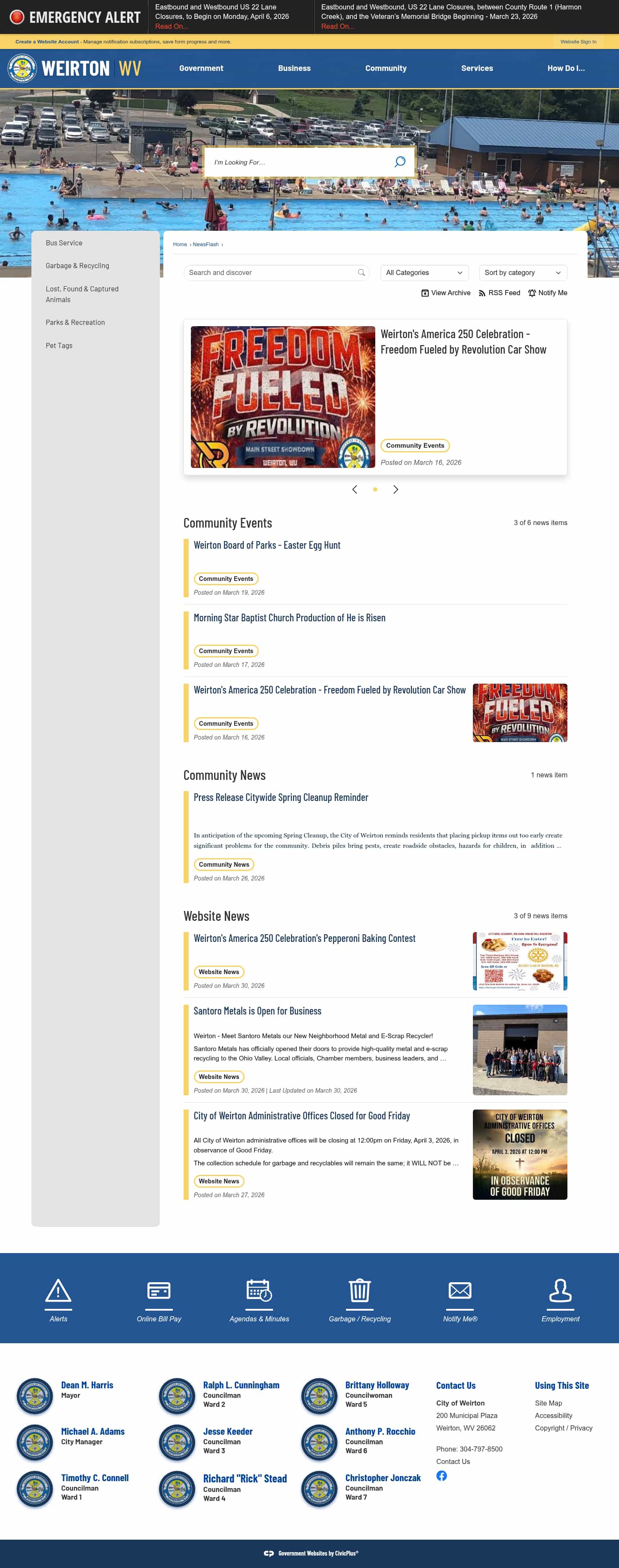 Latest website image capture