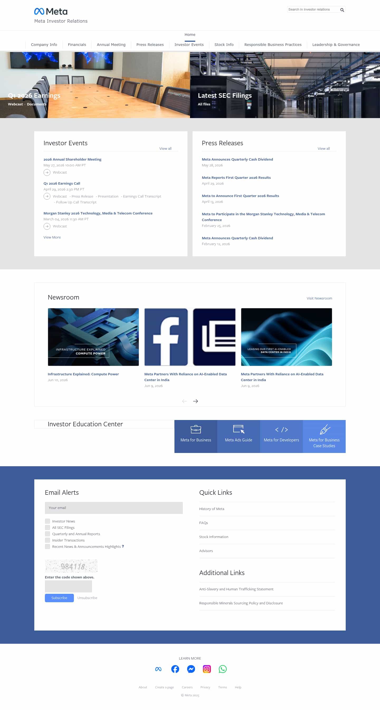 Latest website image capture